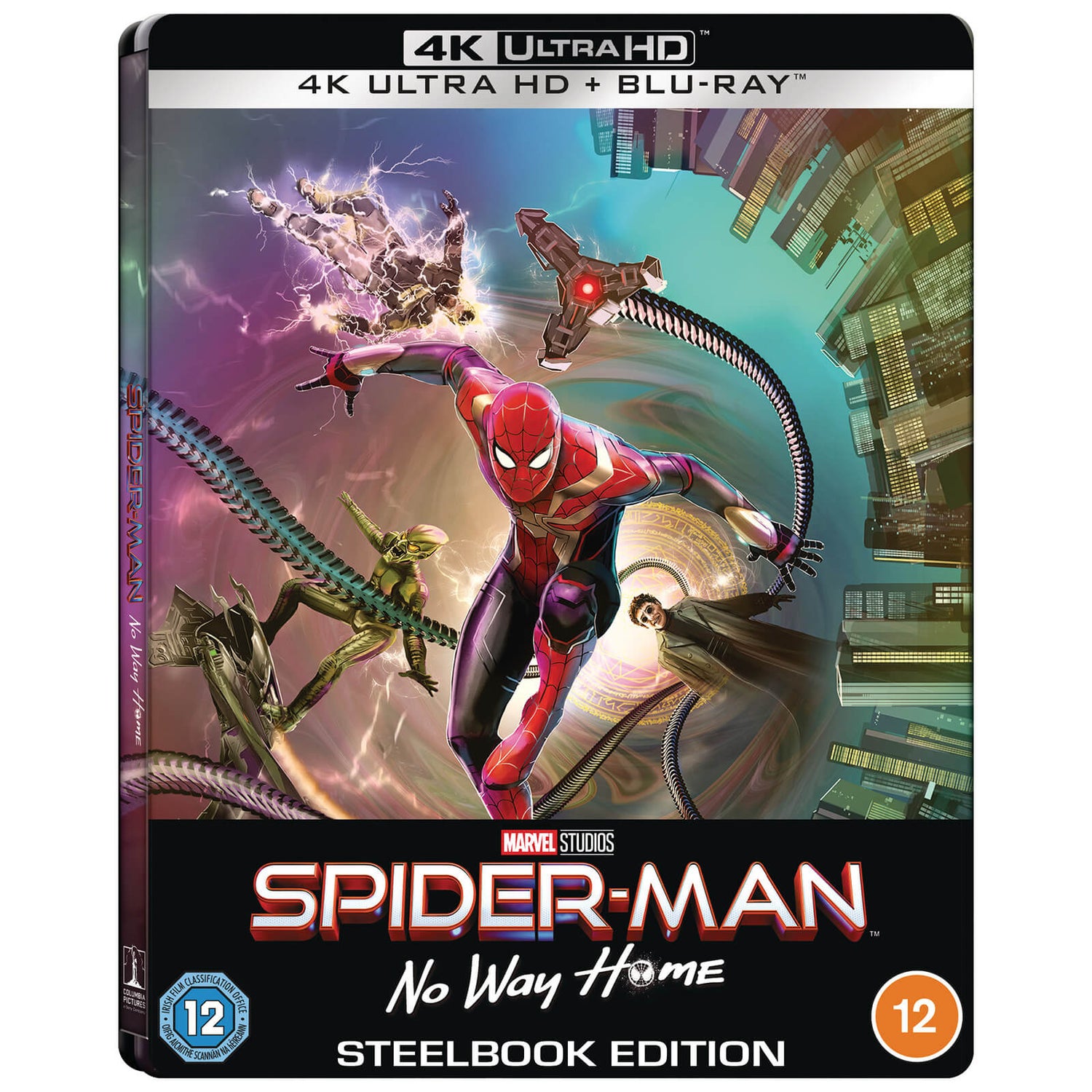 スパイダーマン：ノー・ウェイ・ホーム Zavvi限定 4K Ultra HD スチールブック (ブルーレイ付き)