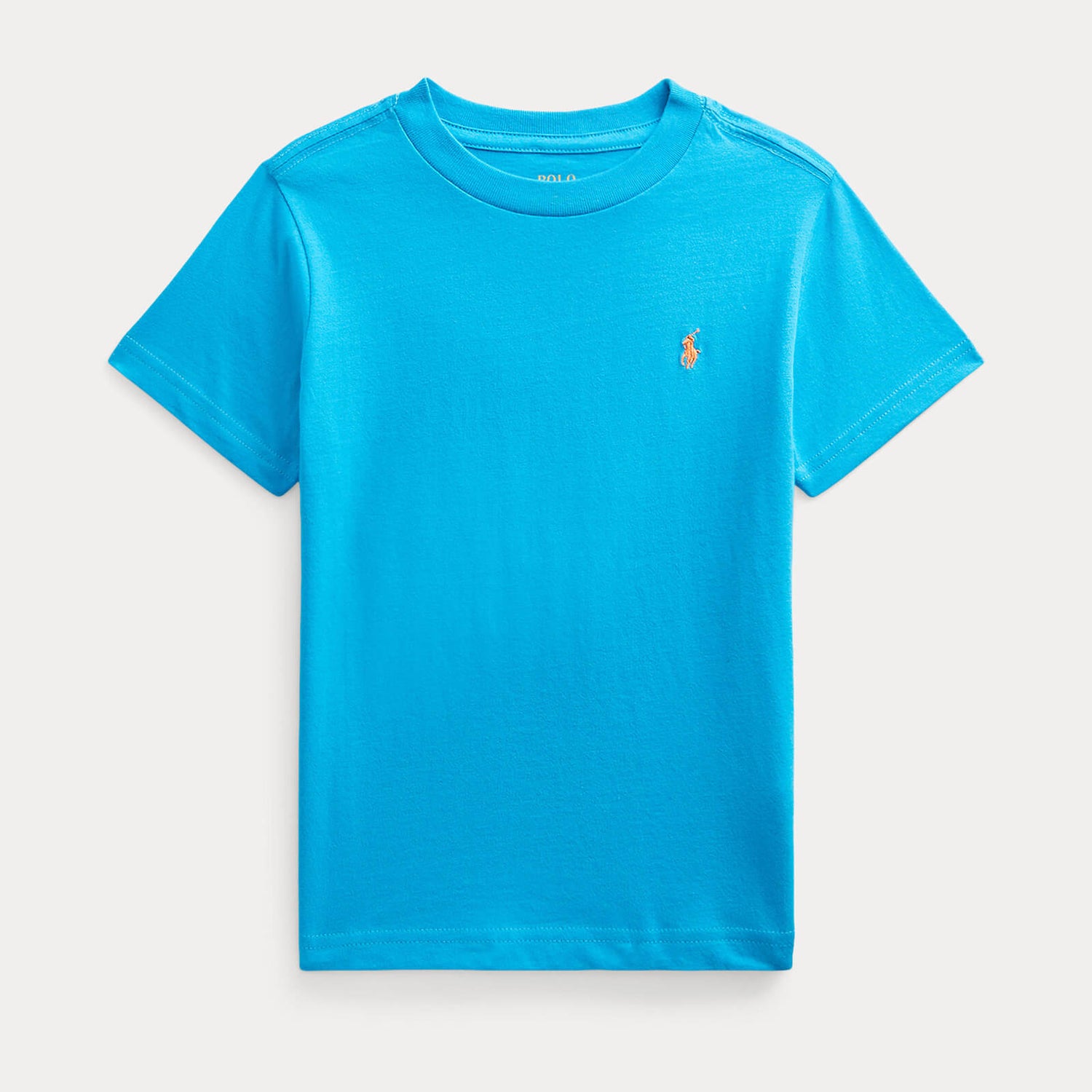 Ralph Lauren Boys' Short Sleeve Pony Logo T-Shirt - Cove Blue