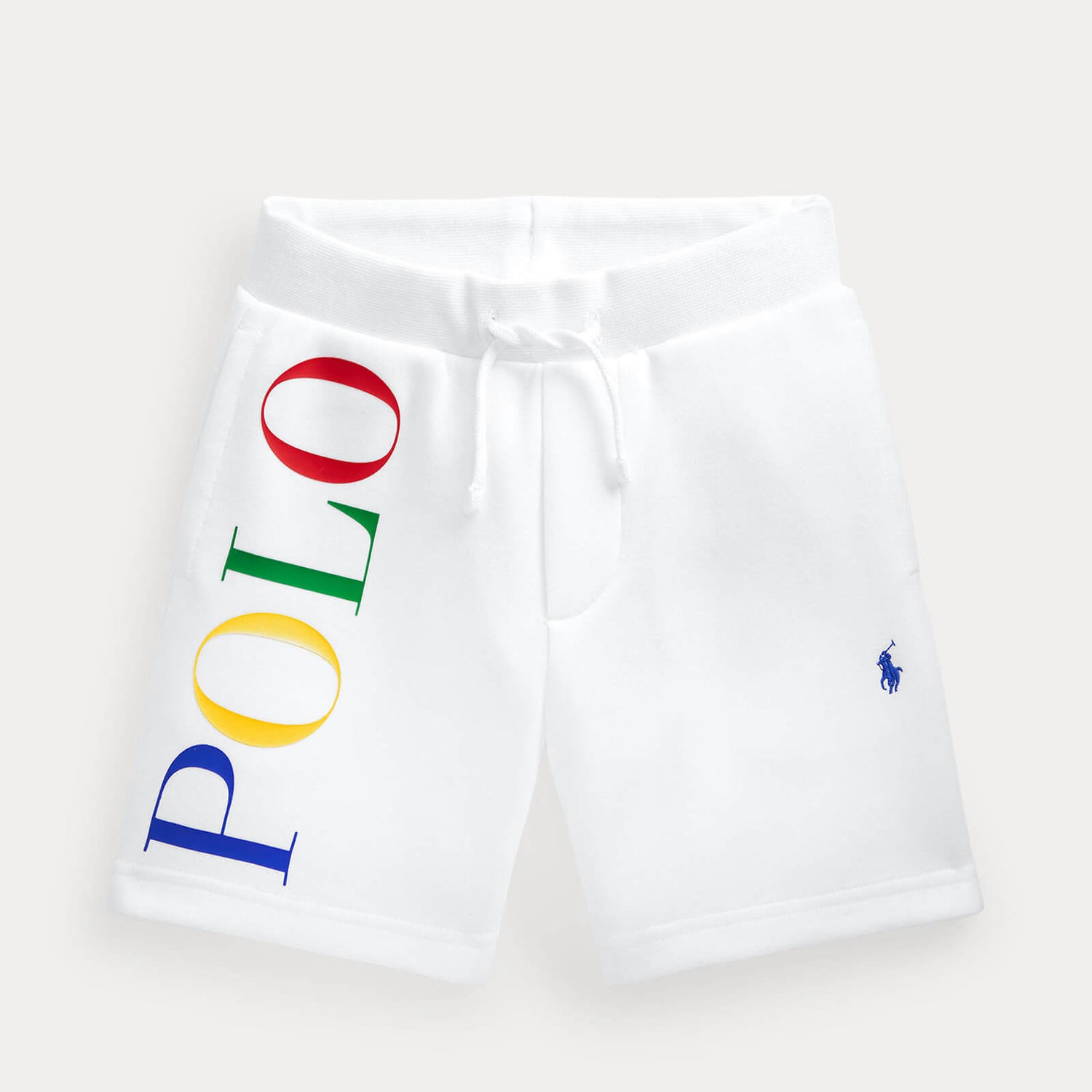 Ralph Lauren Boys Multi Logo Shorts - White Multi - 4 Years