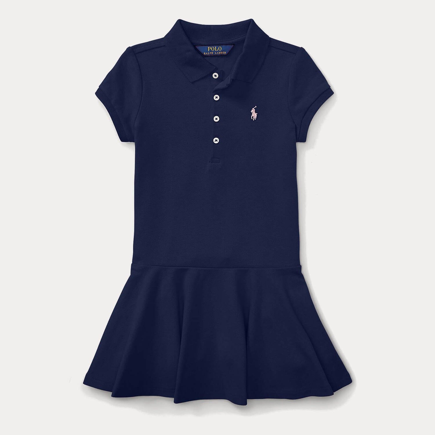 Ralph Lauren Girls' Polo Dress - French Navy