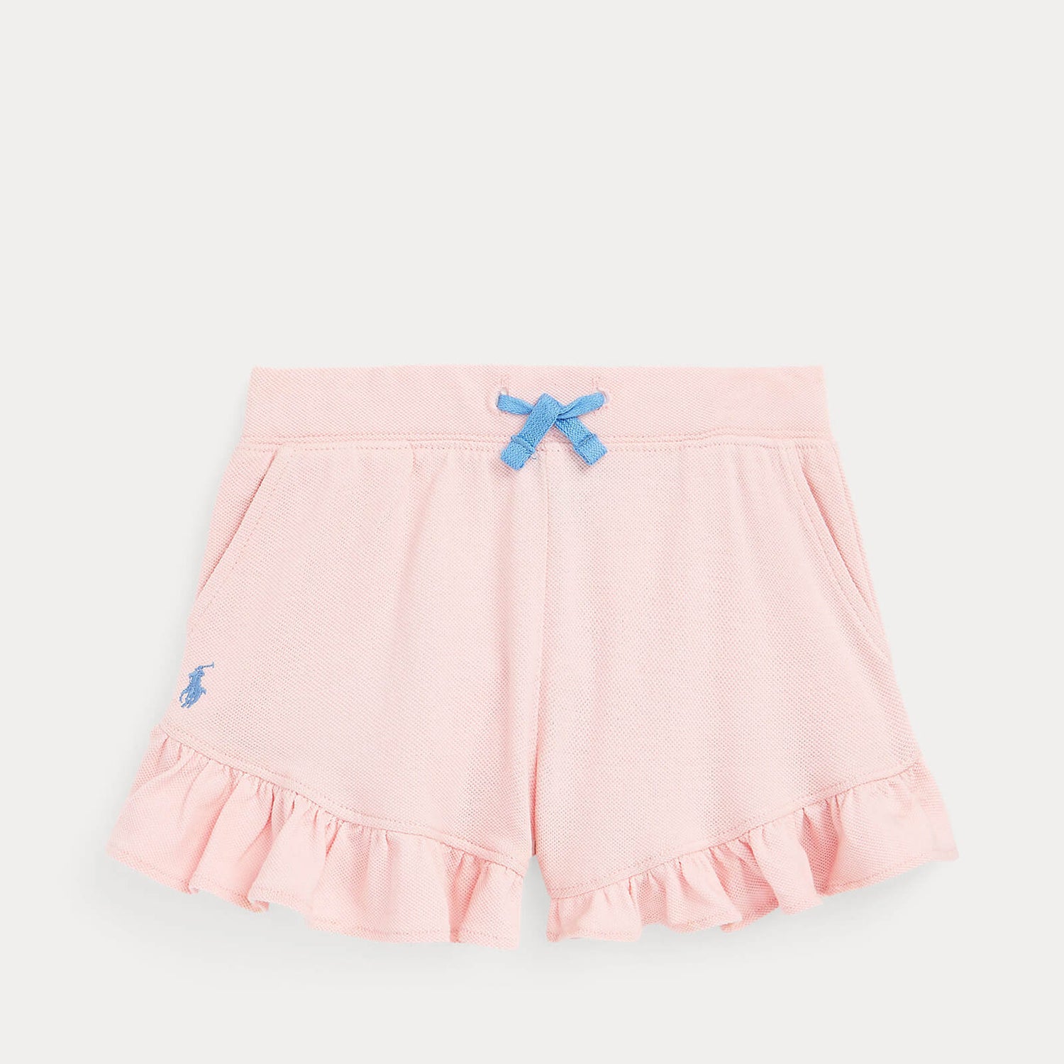 Ralph Lauren Girls Ruffle Shorts - Hint of Pink - 4 Years