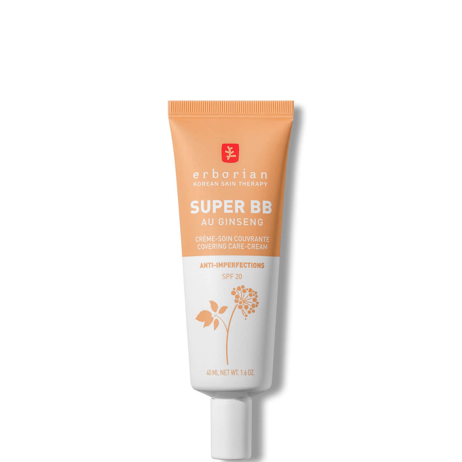 Super BB Cream 40ml - Base de maquillaje correctora de alta cobertura con FPS20 para piel irregular (Varios tonos)