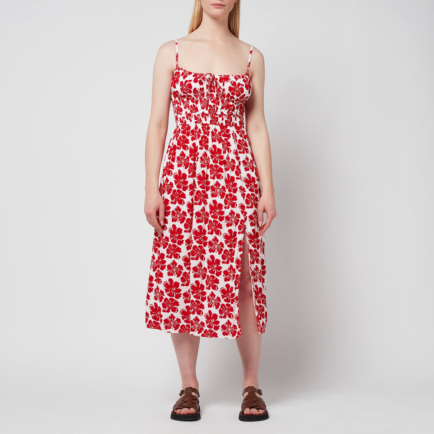 Faithfull The Brand Women's Orsitta Midi Dress - La Presa Floral Print - S