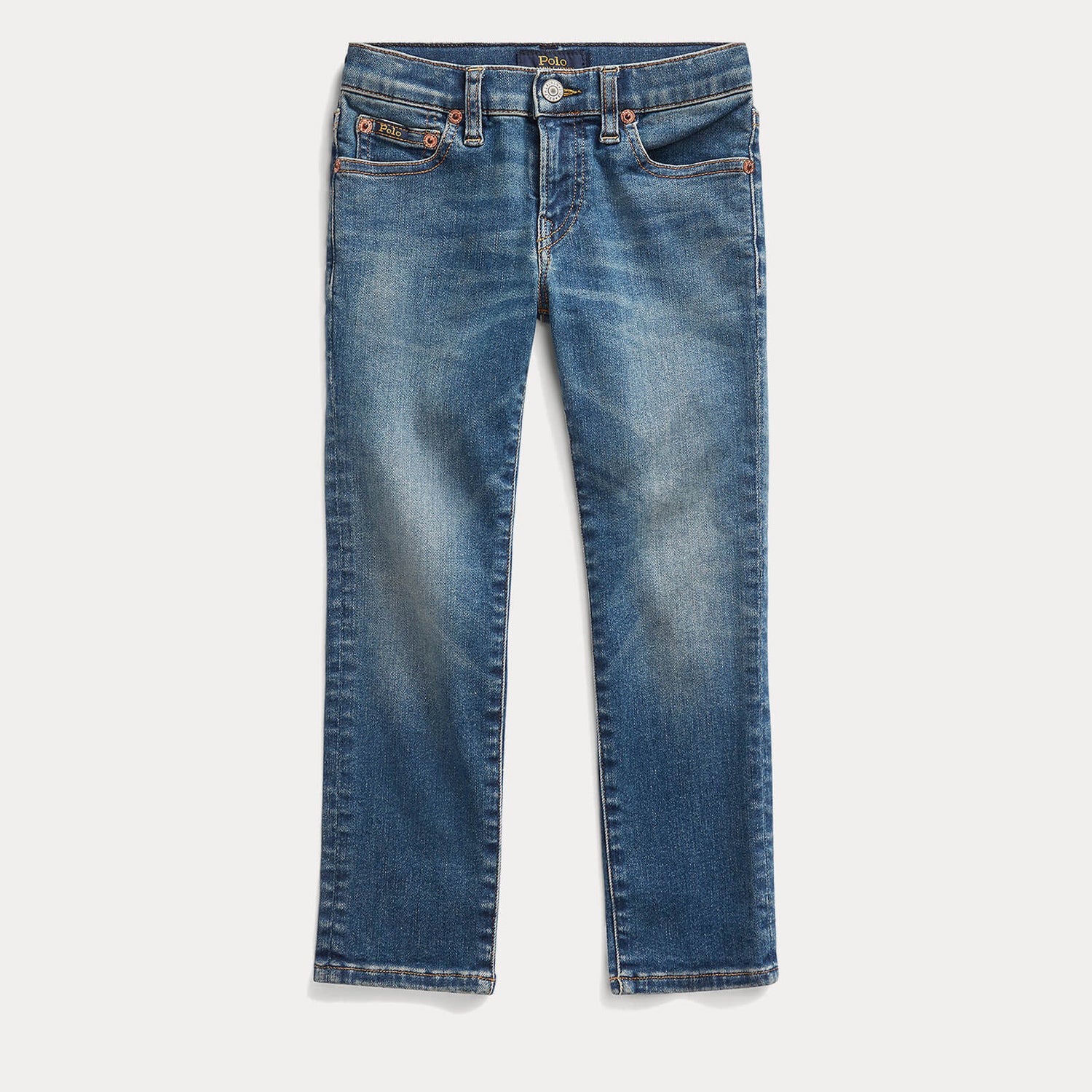 Polo Ralph Lauren Boys' Eldridge Straight Leg Jeans - AIDEN WASH