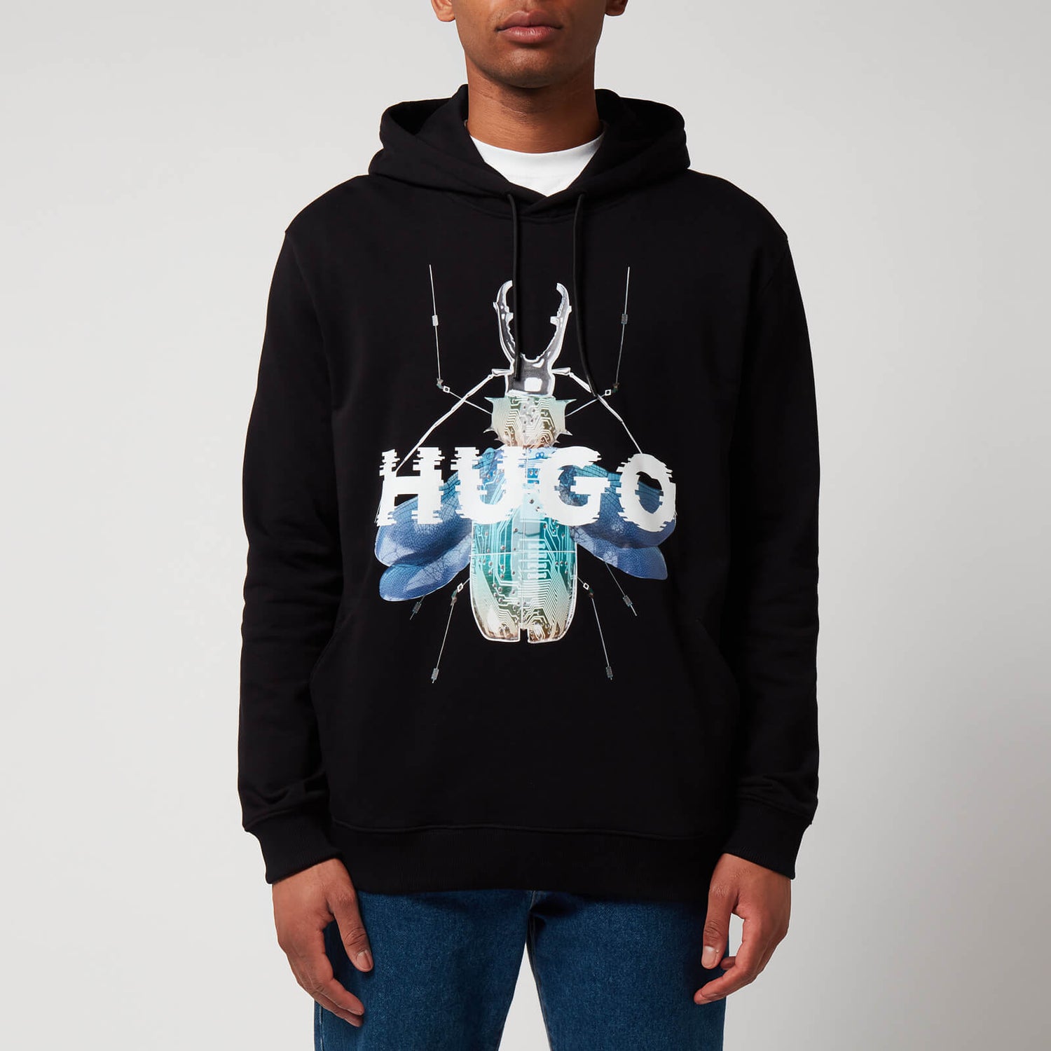 HUGO Men's Dyberbug Hoodie - Black