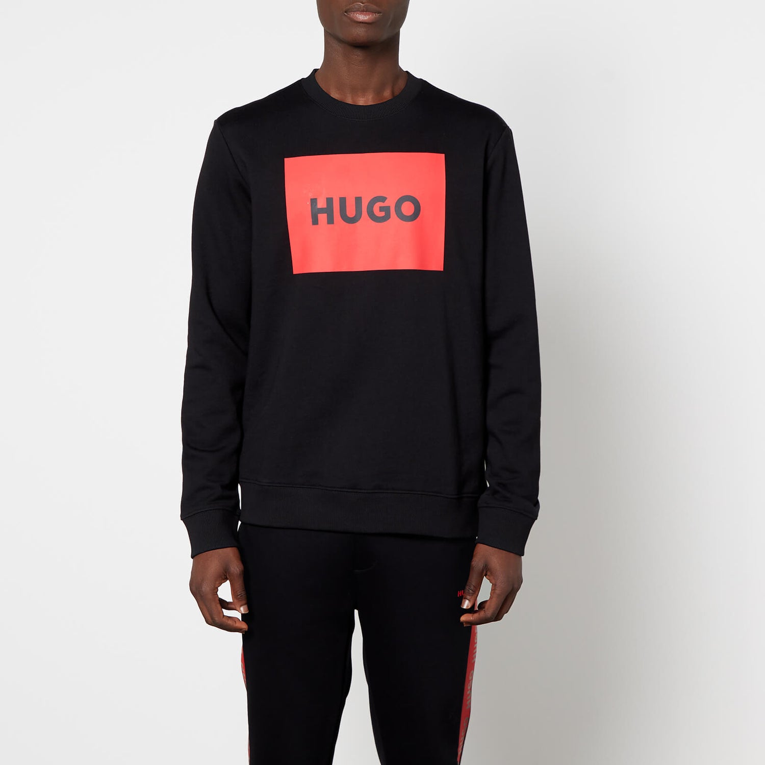 HUGO Men's Duragol Long Sleeve T-Shirt - Black
