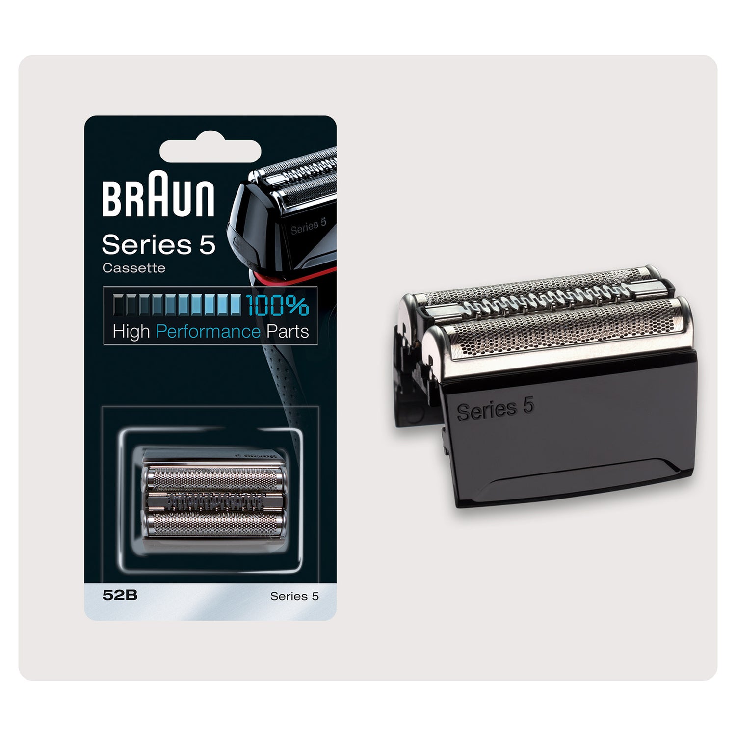 Braun Electric Shaver Head Replacement Series 5 52B