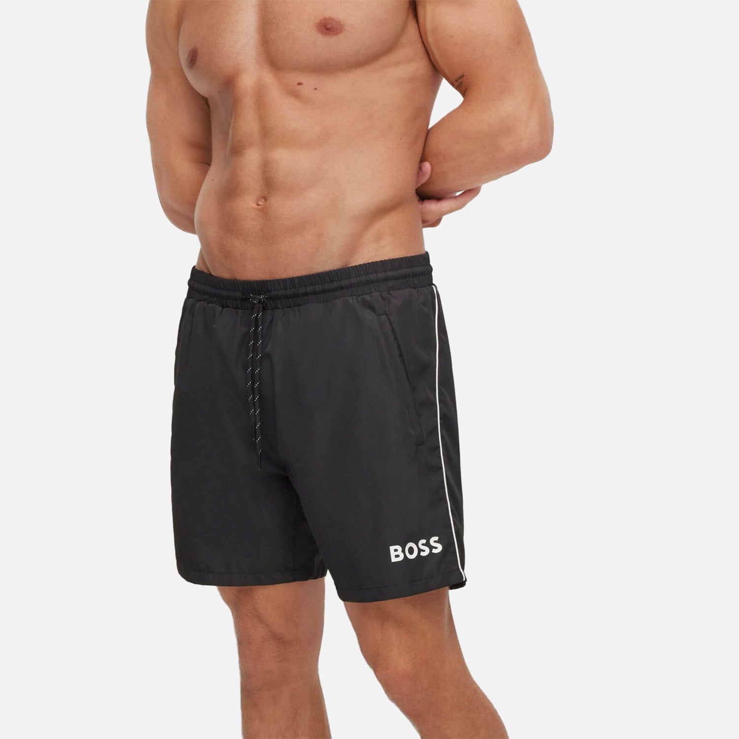 BOSS Bodywear Men's Starfish Swim Shorts - Black - S