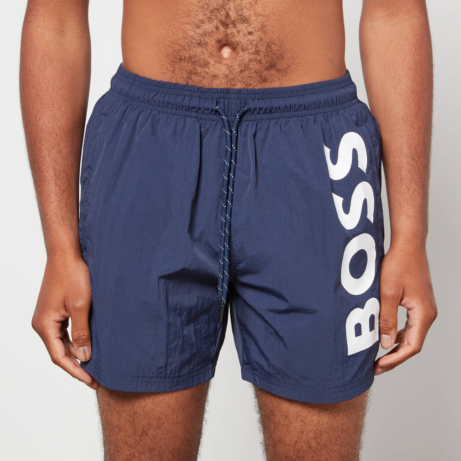 BOSS Bodywear Men's Octopus Swim Shorts - Navy - S