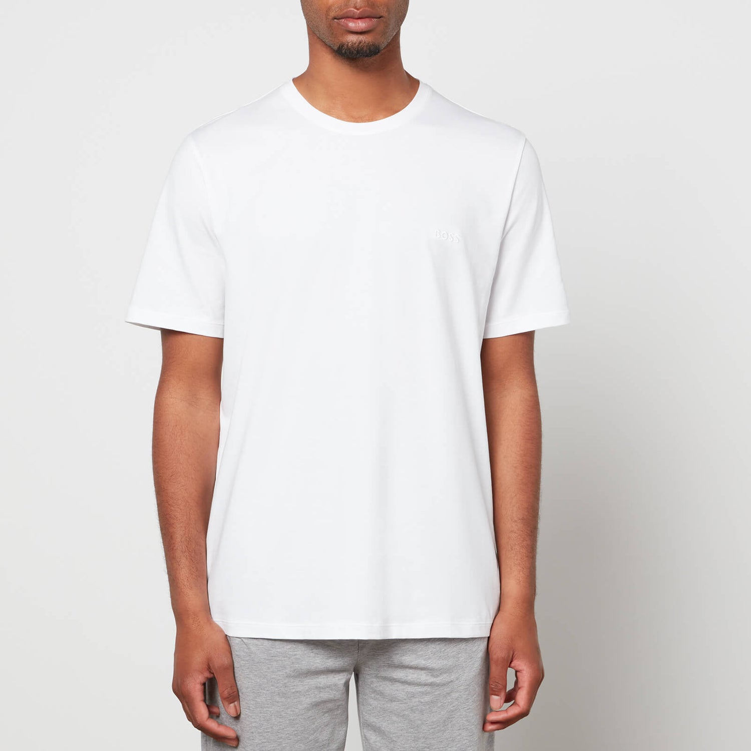 BOSS Bodywear Men's Mix&Match Crewneck T-Shirt - White - S