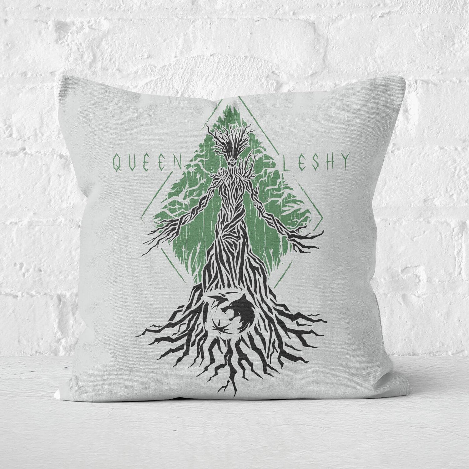 The Witcher Queen Leshy Square Cushion