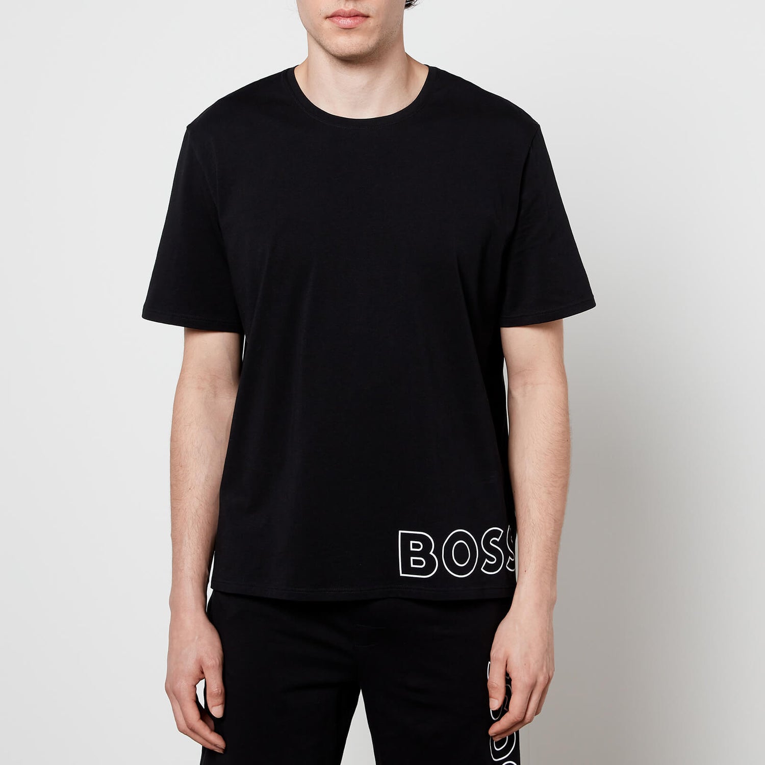 BOSS Bodywear Men's Identity T-Shirt - Black - S