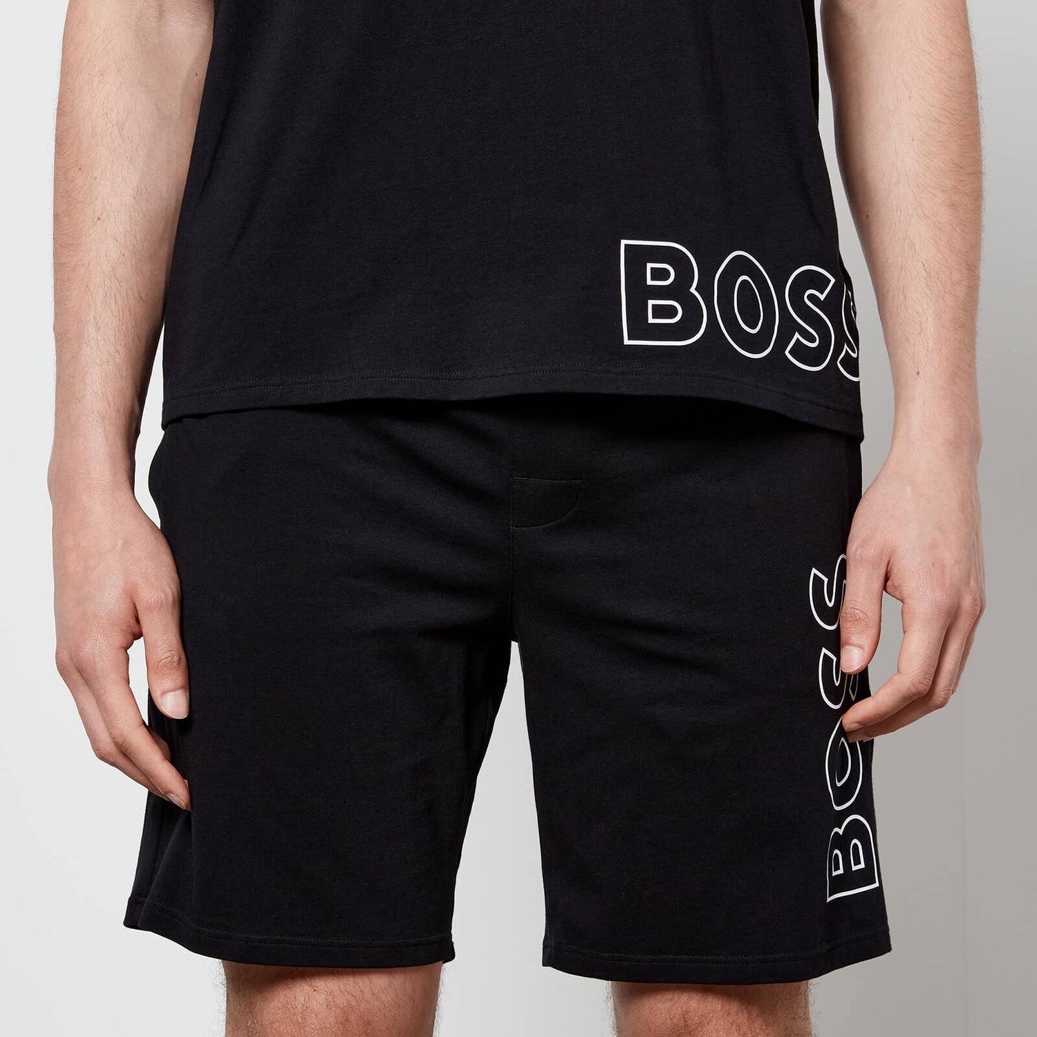 BOSS Bodywear Men's Identity Shorts - Black - S