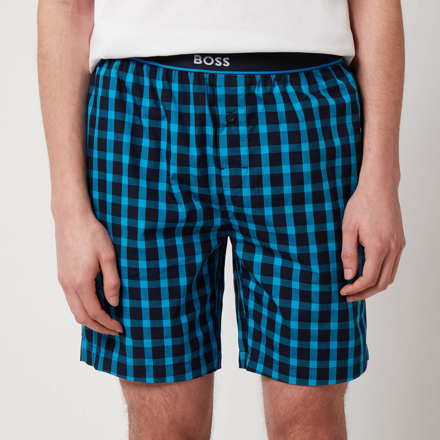 BOSS Bodywear Men's Urban Shorts - Bright Blue - S
