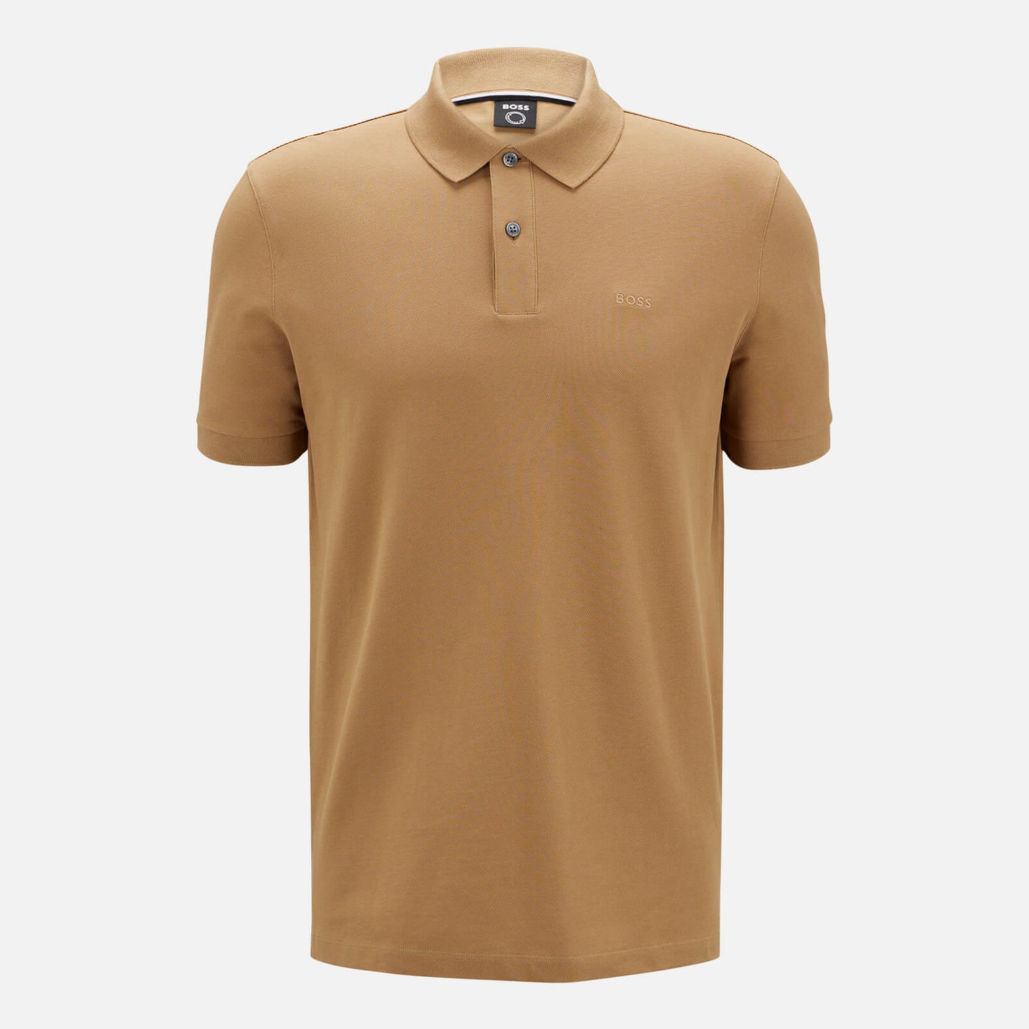 BOSS Smart Casual Men's Pallas Polo Shirt - Medium Beige - S