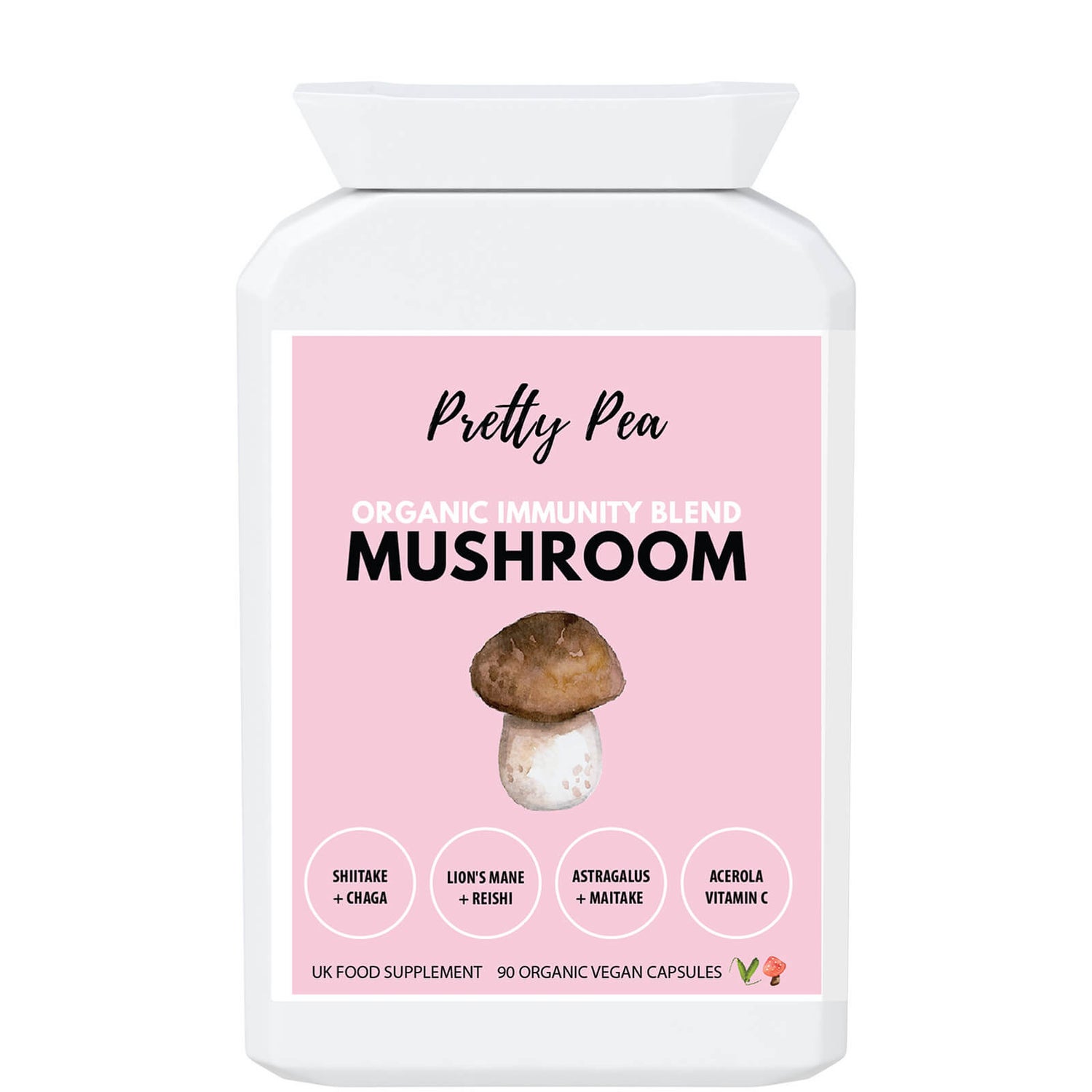 Pretty Pea Mushroom Immunity 77g