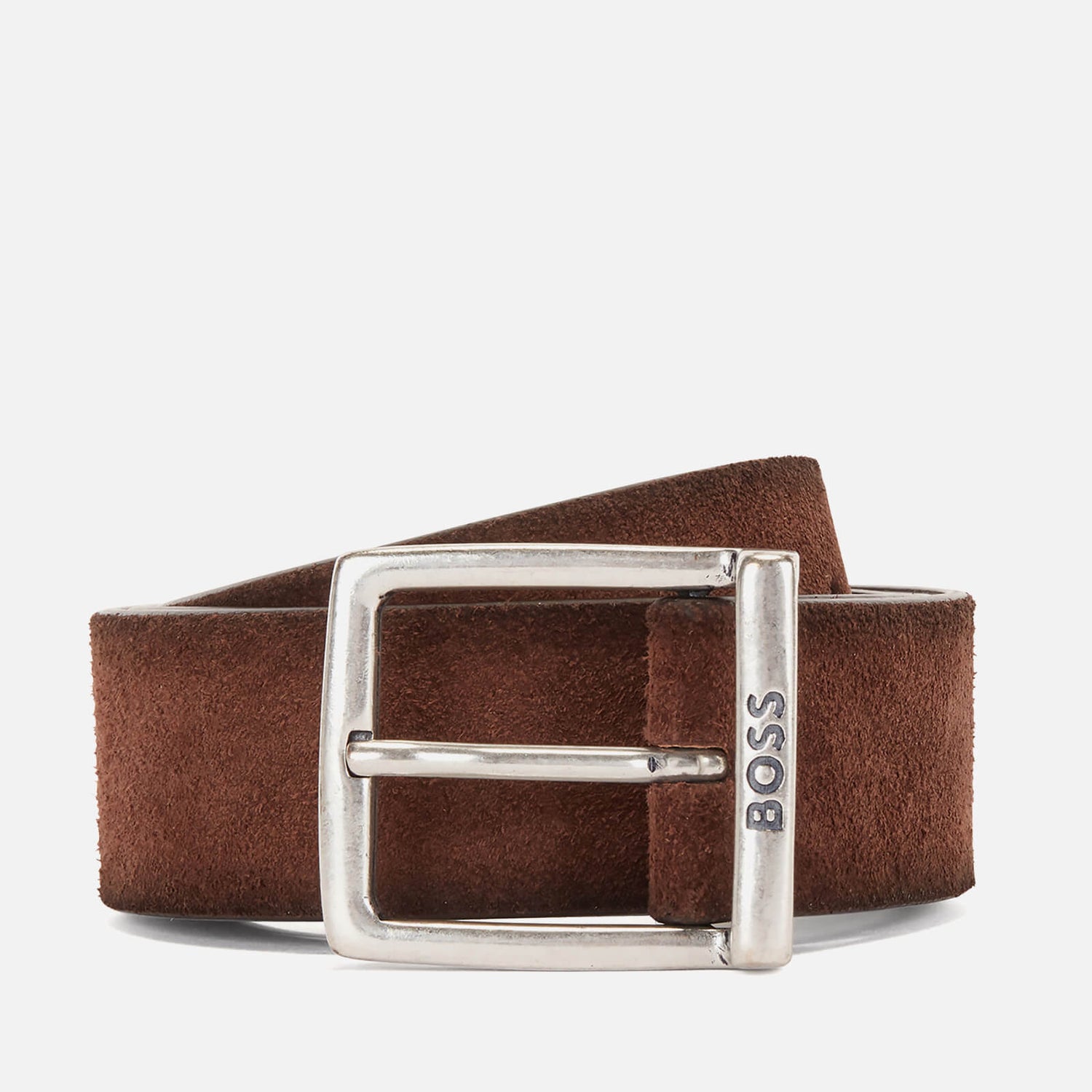 BOSS Men's Rudy Leather Belt - Dark Brown