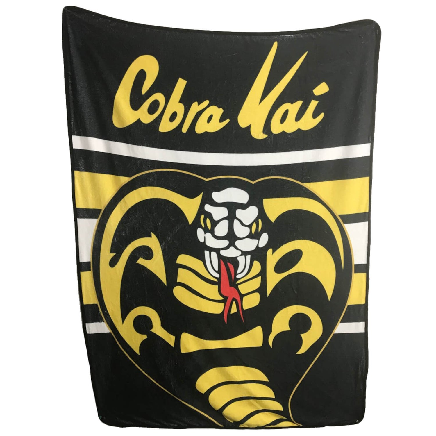 Karate Kid Cobra Kai Logo Fleece Throw
