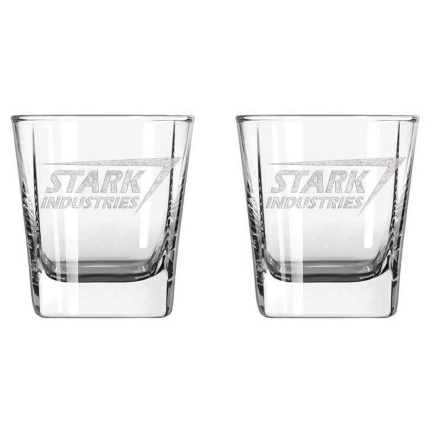 Marvel Iron Man Stark Industriess 2 Pack Glass Set