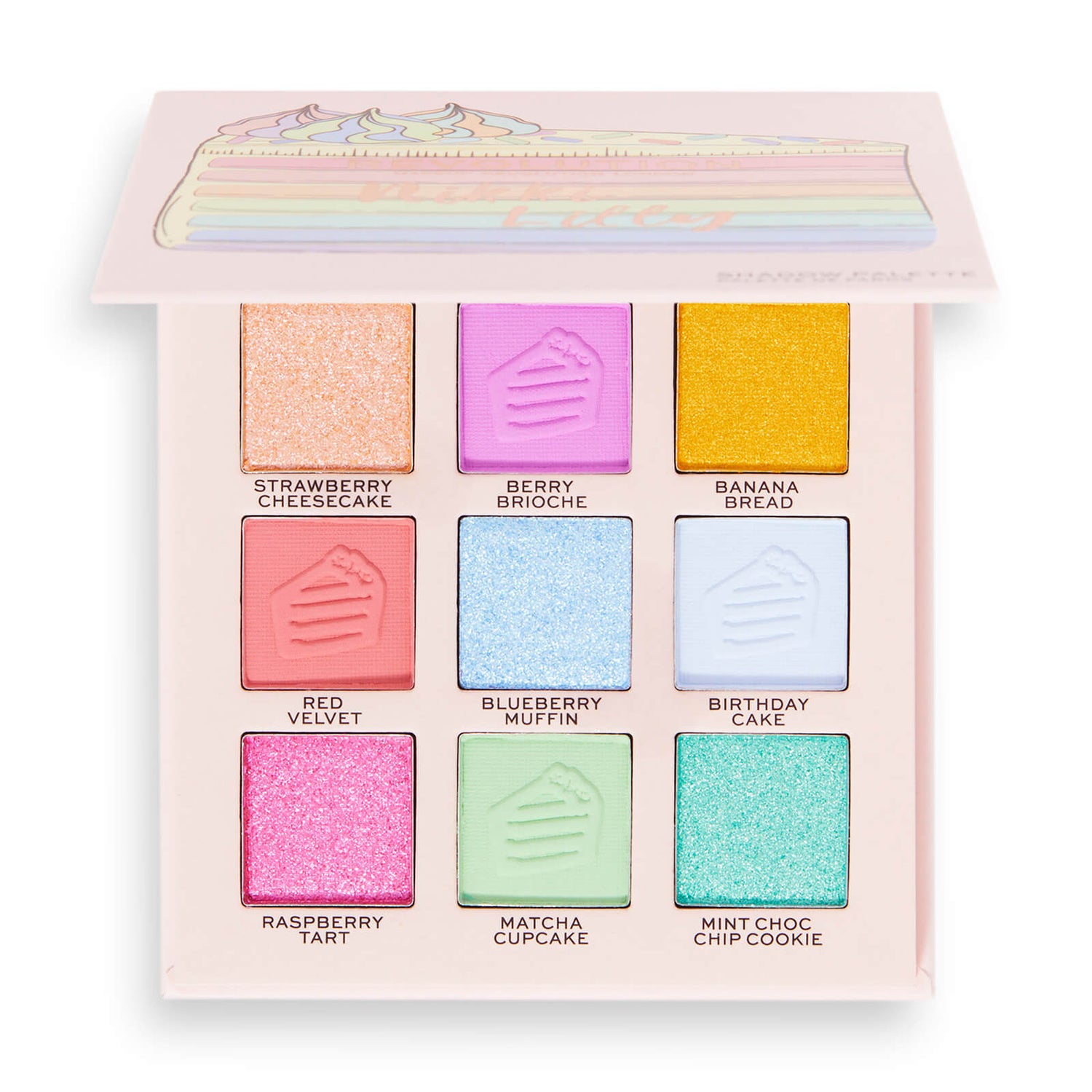 Makeup Revolution X Nikki Lilly Eyeshadow Palette Candy Tones