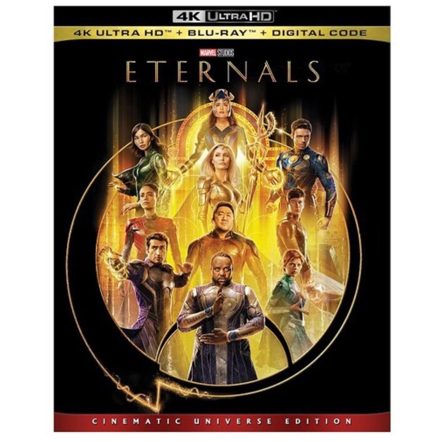 Eternals: Cinematic Universe Edition - 4K Ultra HD (Includes Blu-ray) (US Import)