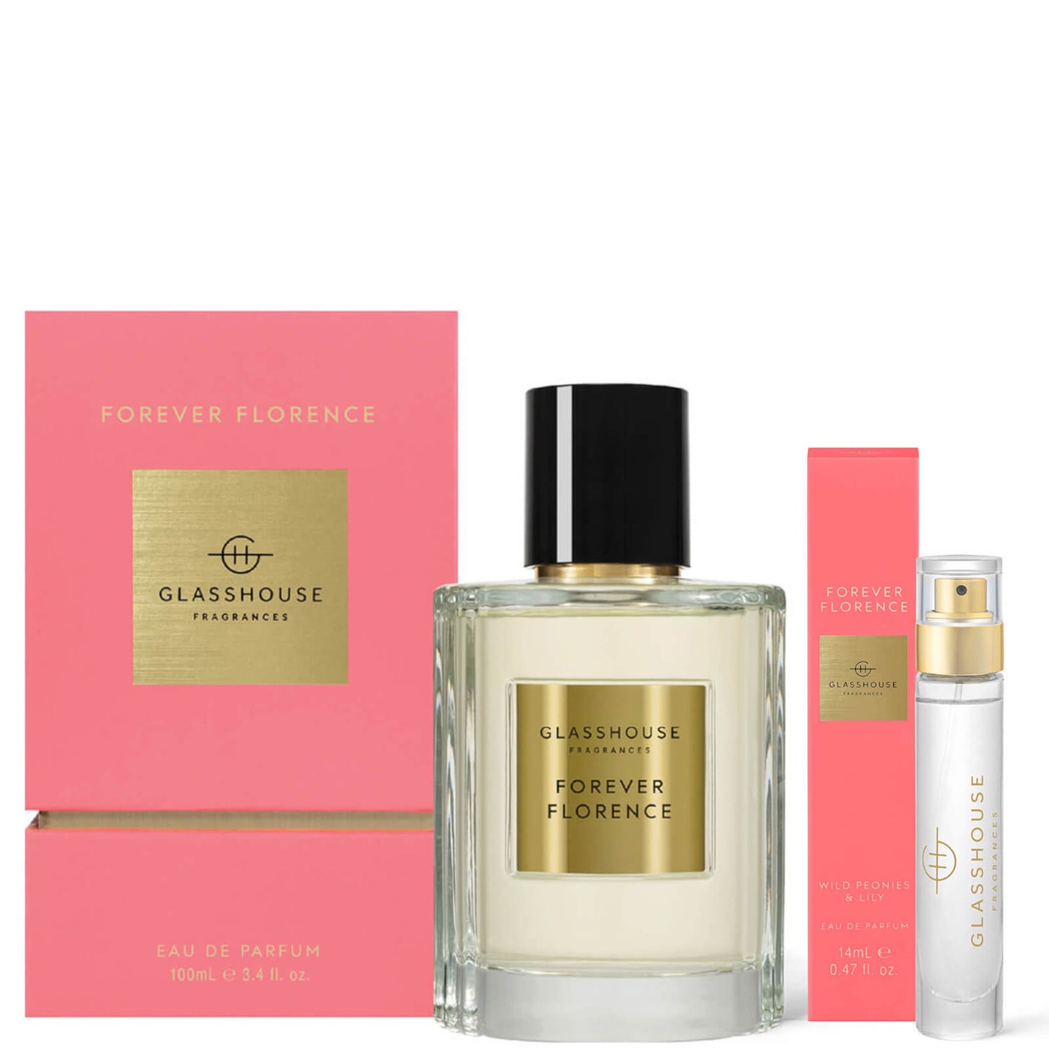Glasshouse Fragrances Forever Florence Eau de Parfum Travel Set