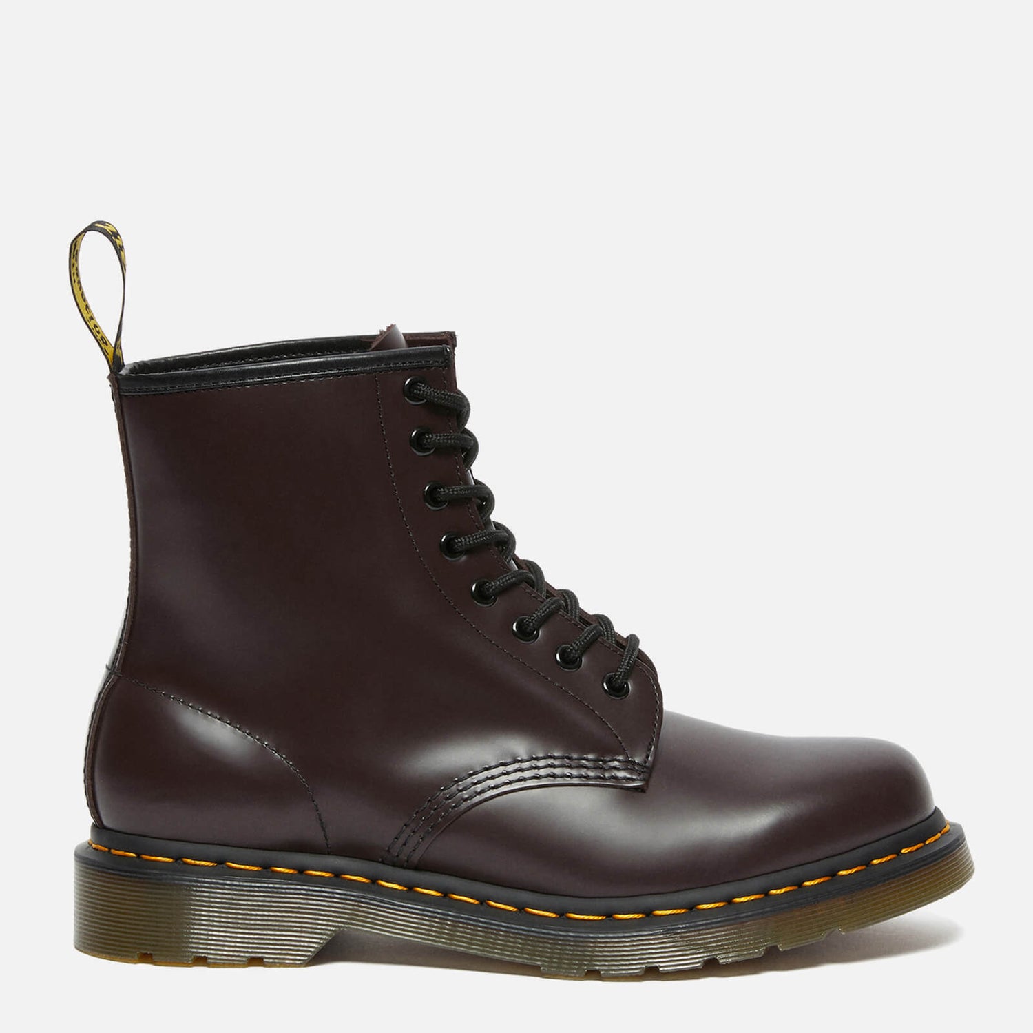 Dr. Martens Men's 1460 Smooth Leather 8-Eye Boots - Burgundy