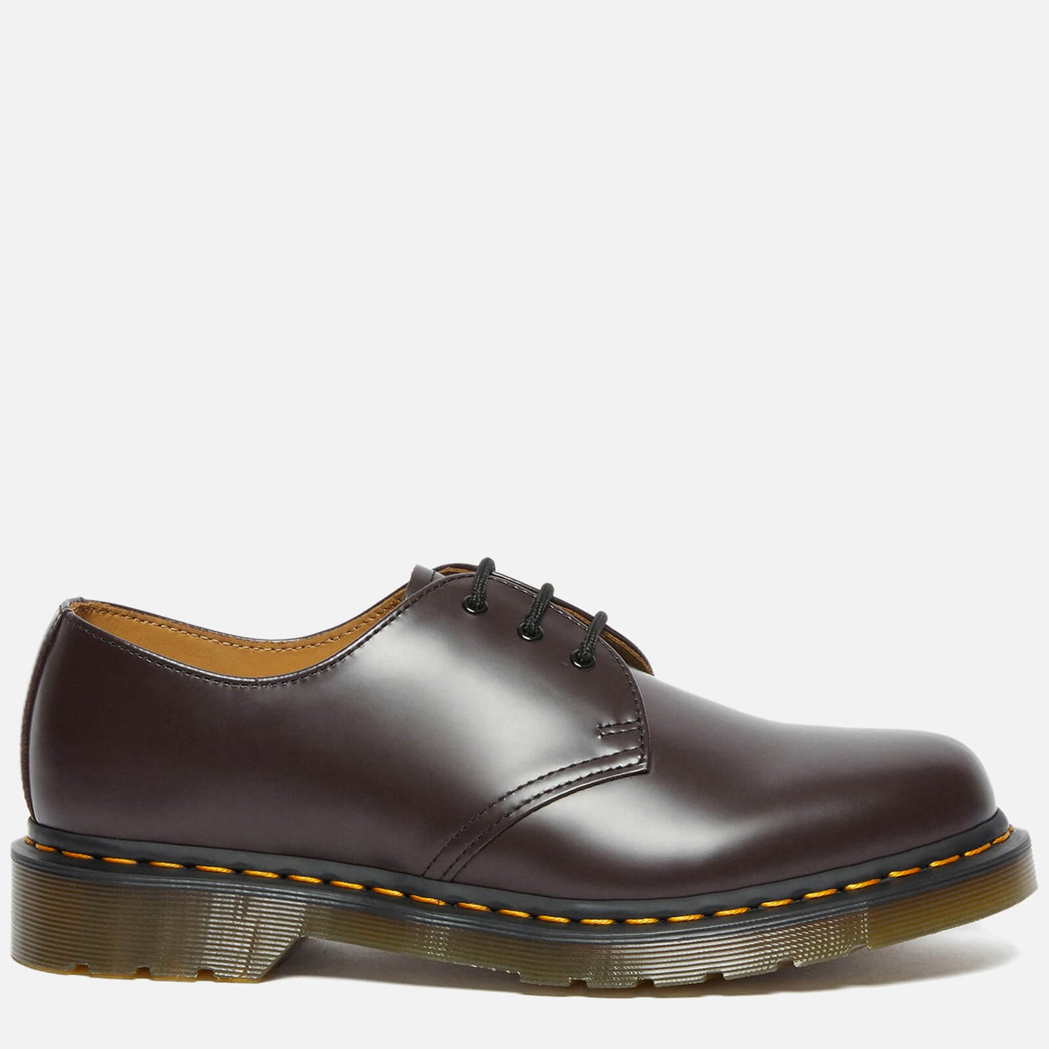 Dr. Martens Men's 1461 Smooth Leather 3-Eye Shoes - Burgundy - UK 7
