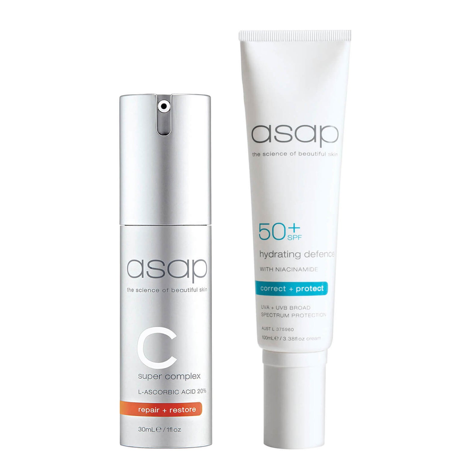 asap Exclusive Vitamin C and SPF Duo