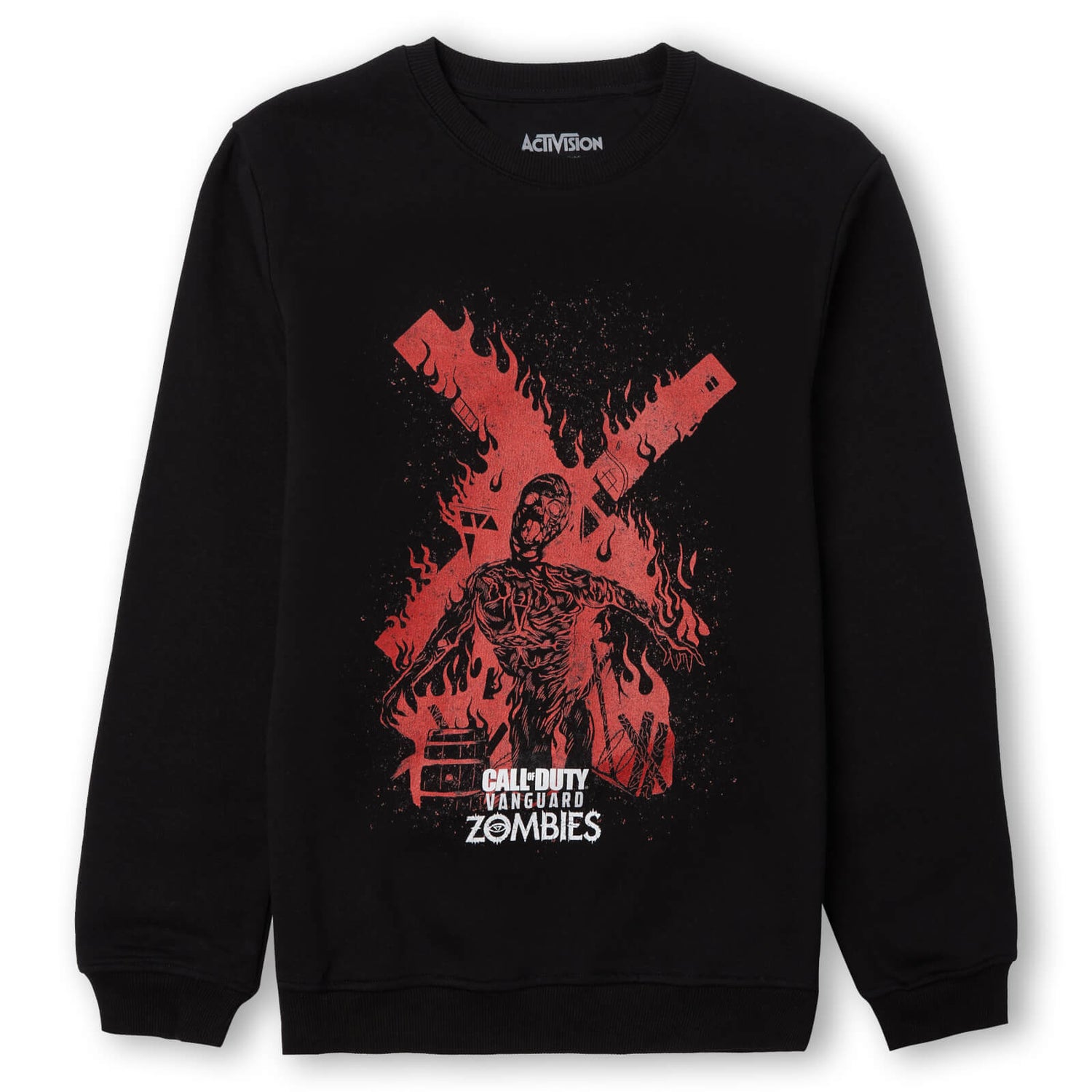 Call Of Duty Flame Sweatshirt - Black