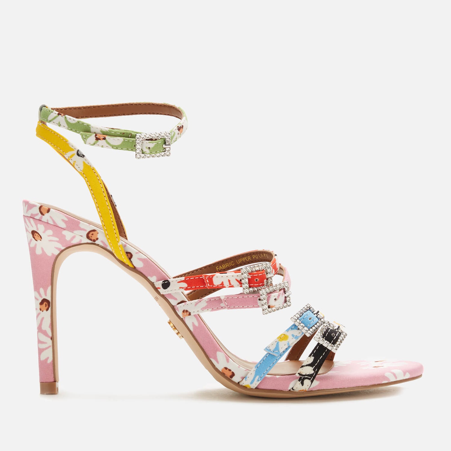 Kurt Geiger London Women's Pierra Heeled Sandals - Multi/Other Fabric