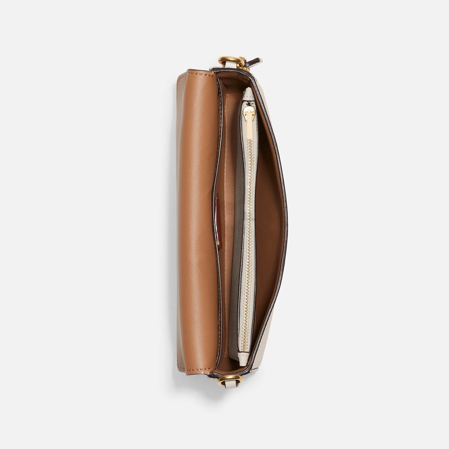 Coach Wyn Crossgrain Leather Crossbody - Chalk 2