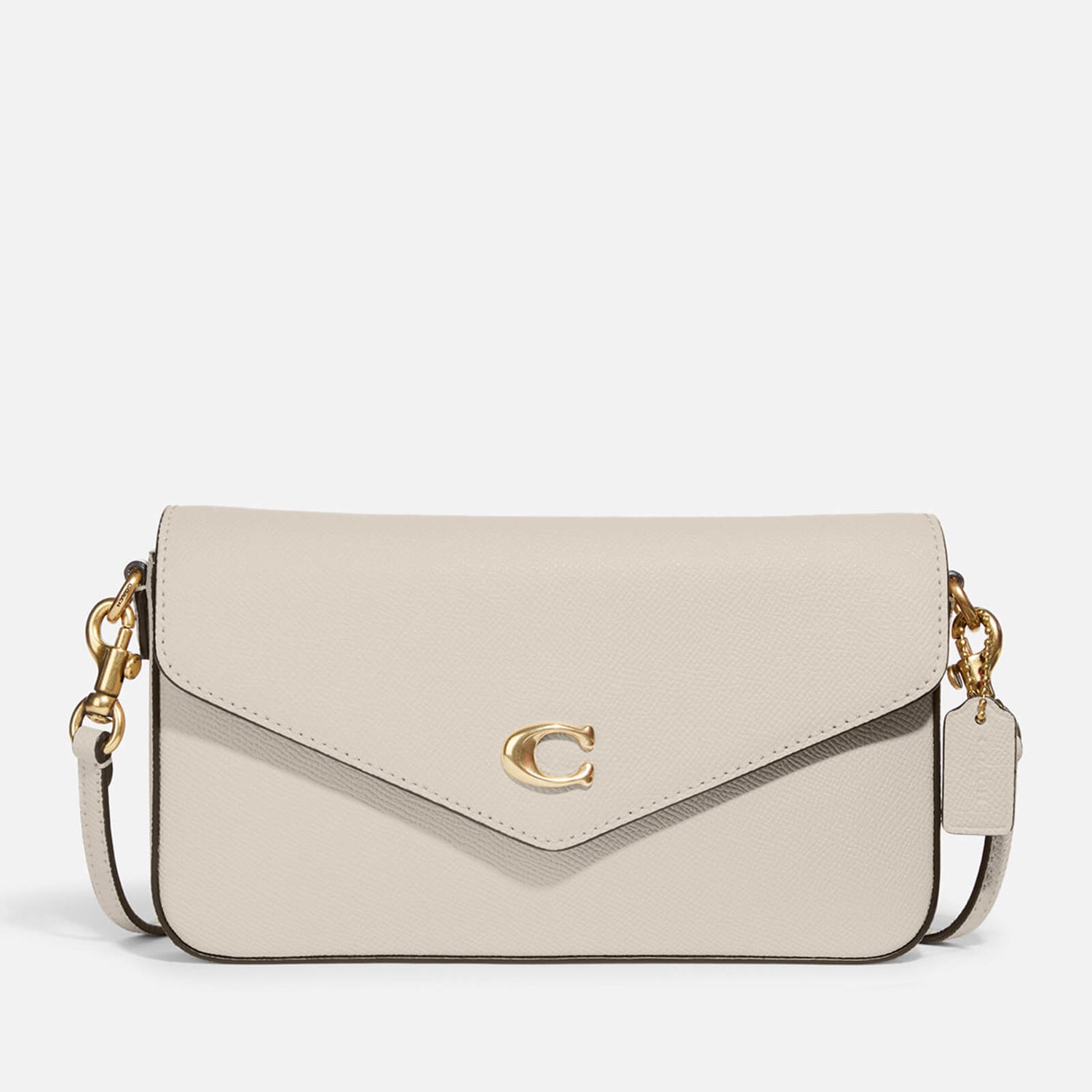 Coach Wyn Crossgrain Leather Crossbody - Chalk