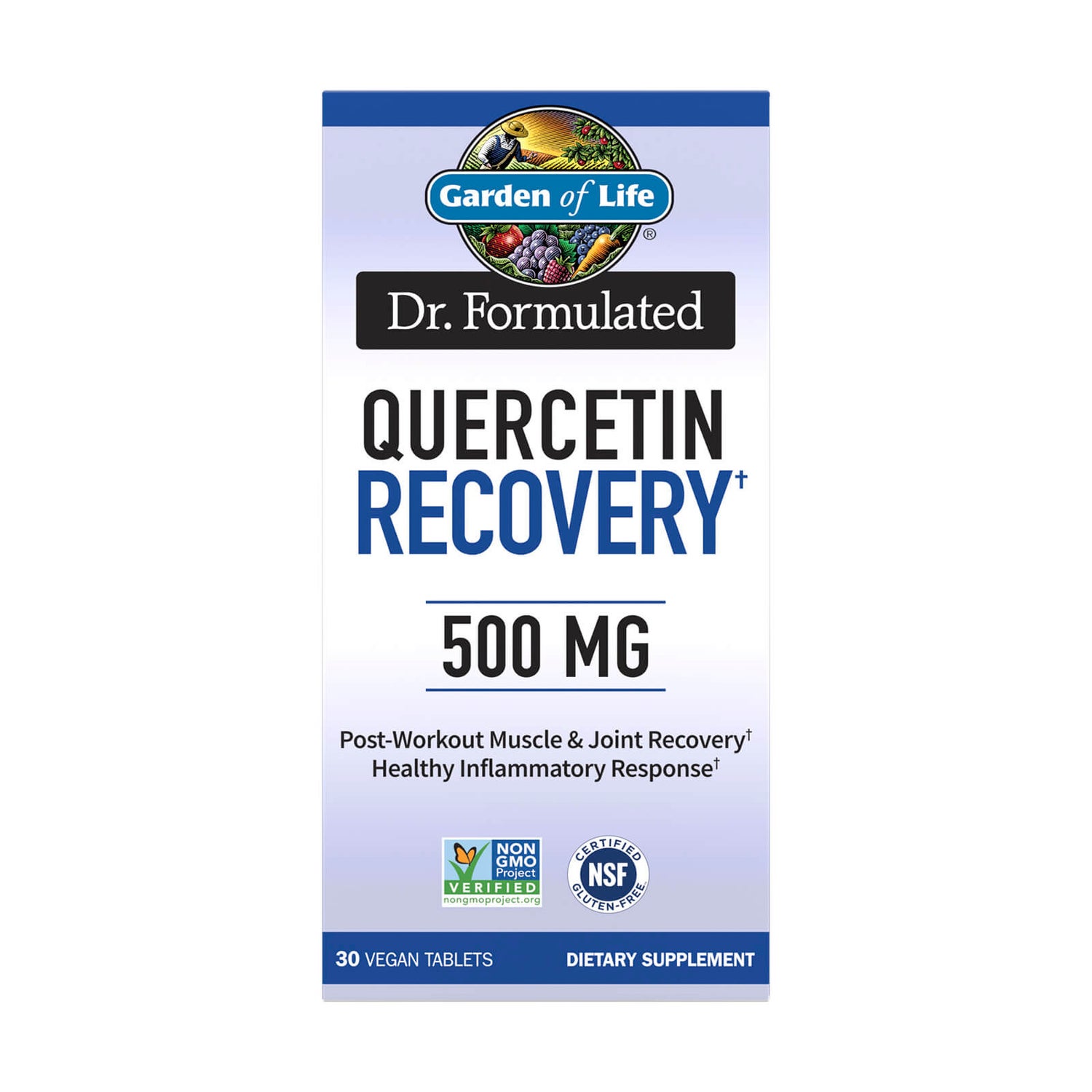 Quercetin 500mg - Recovery - 30 Tablets