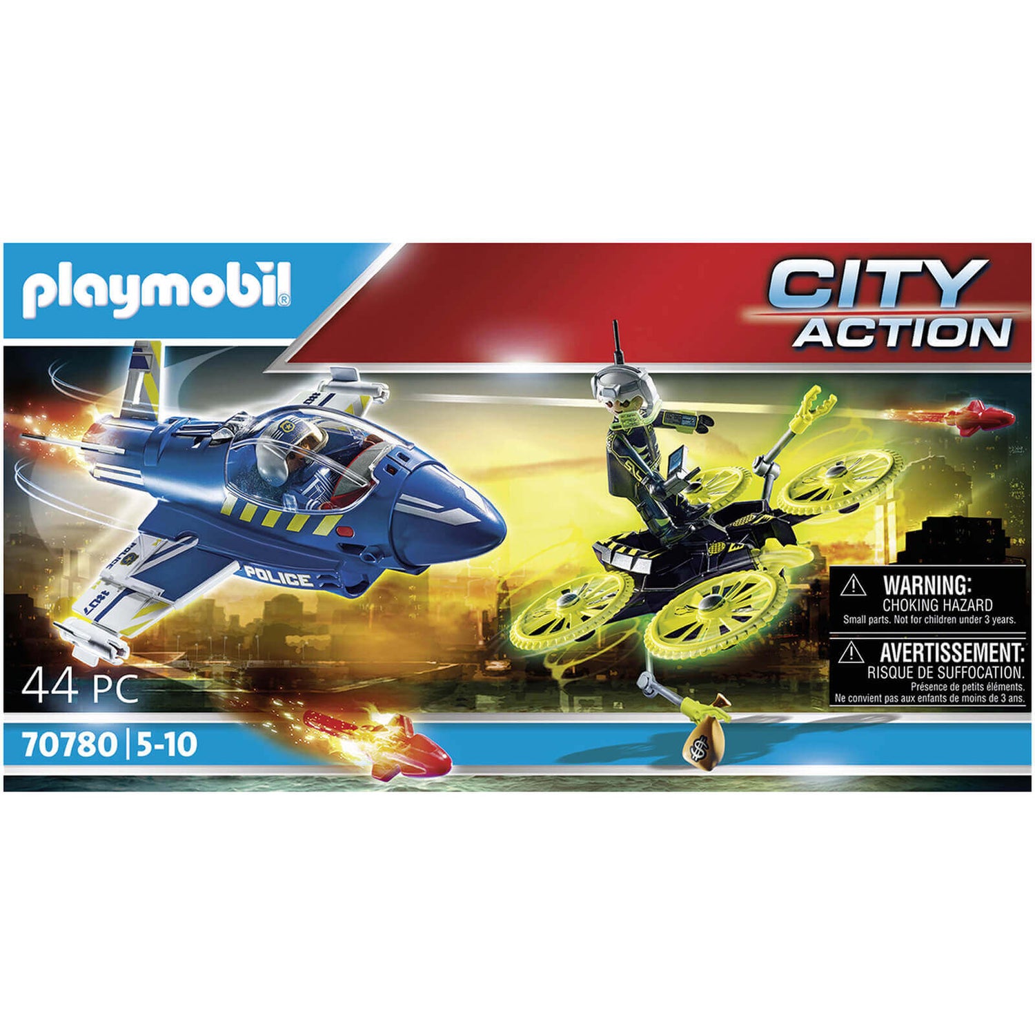 Playmobil Police Jet with Drone (70780)