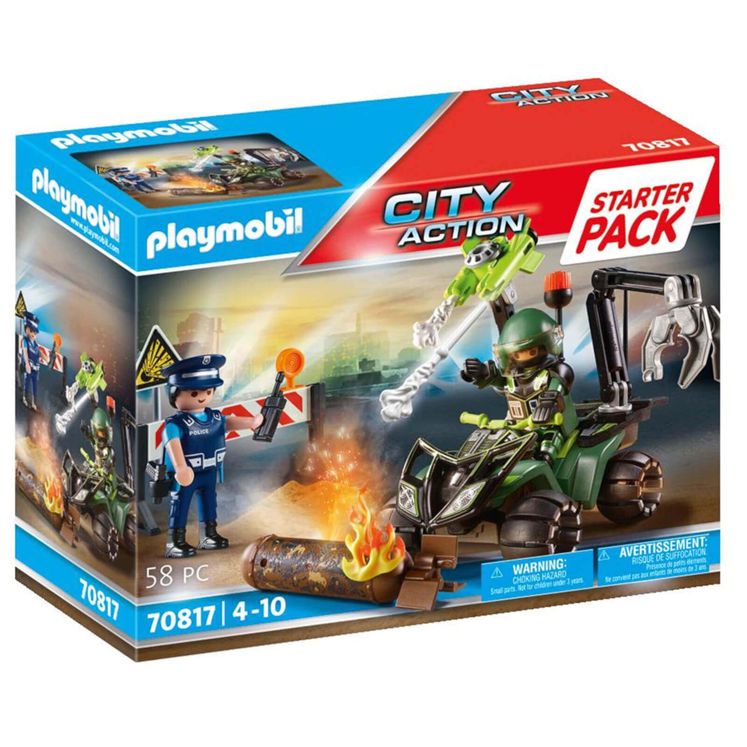 Playmobil Starter Pack Police Training (70817)