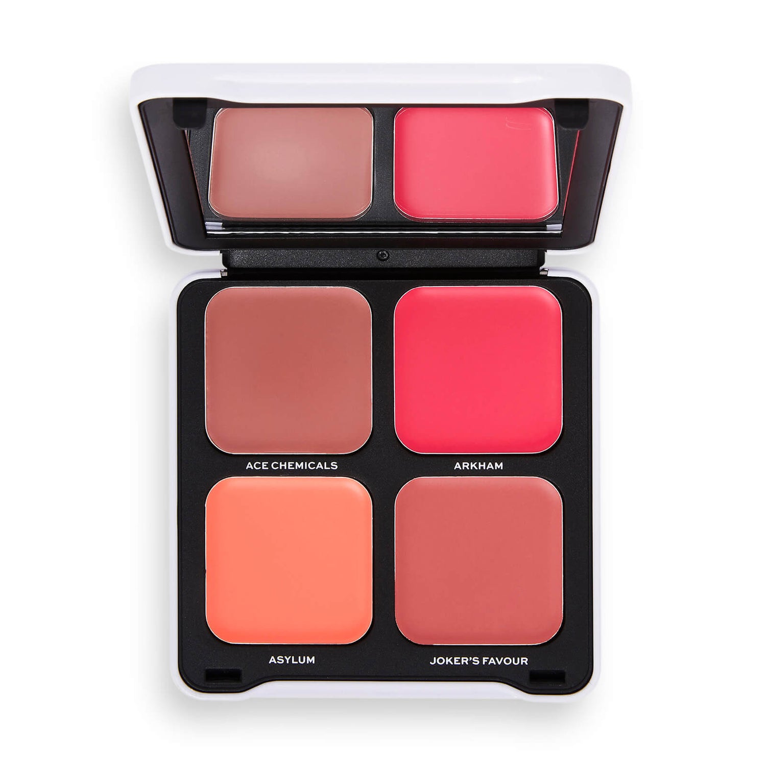 Makeup Revolution DC X Revolution Mad Love Cream Blusher Quad 