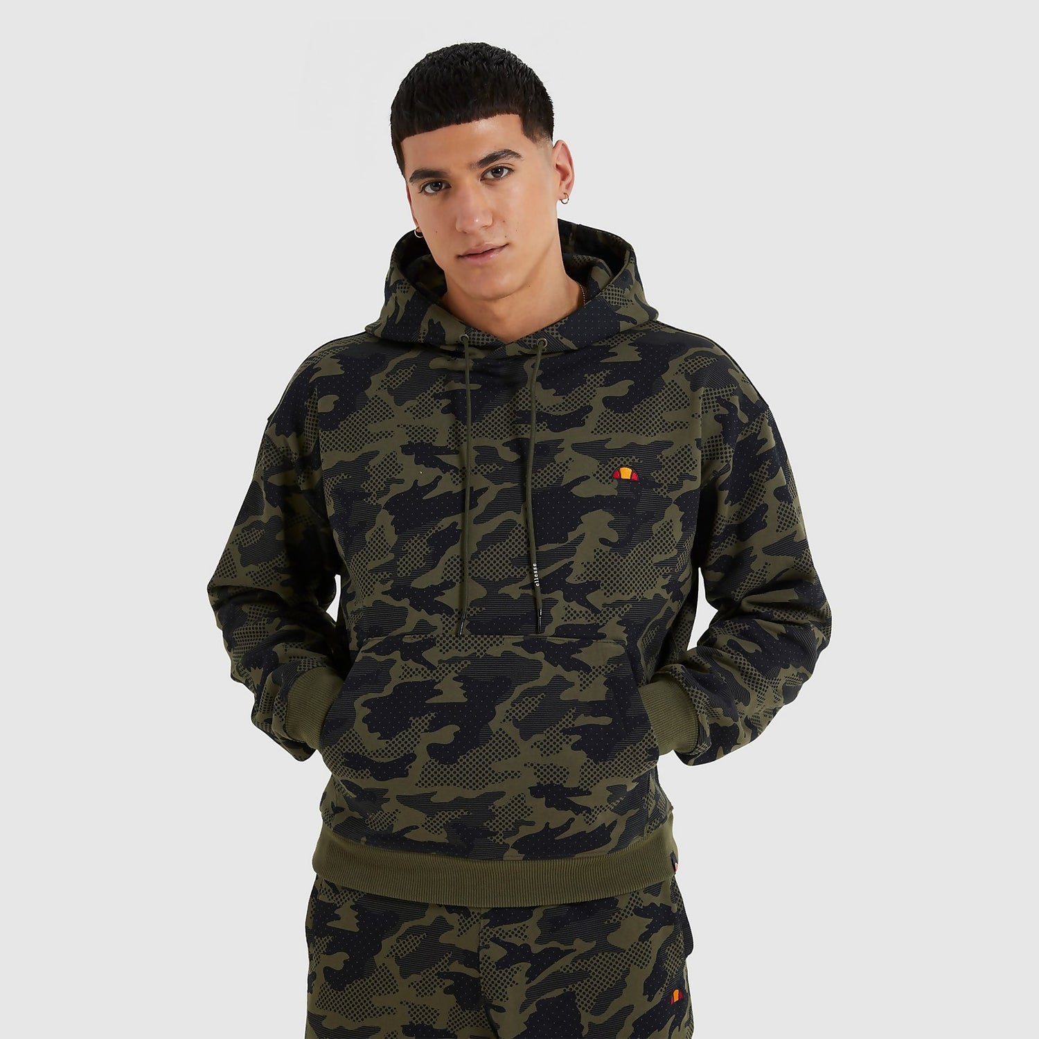 Men s Hoodamo Hoody Camo Ellesse