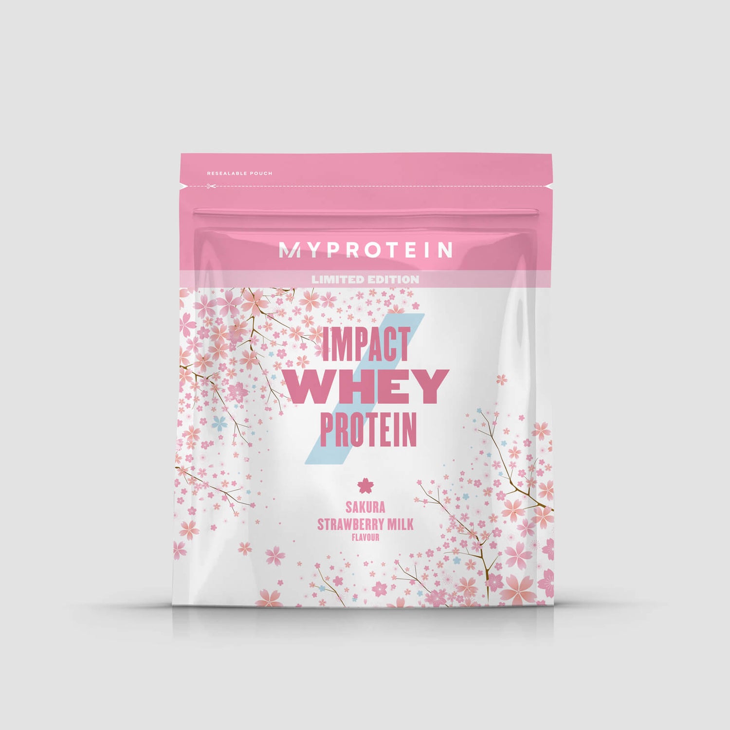 Impact ホエイ プロテイン - 桜ストロベリーミルクの通販｜マイプロテイン