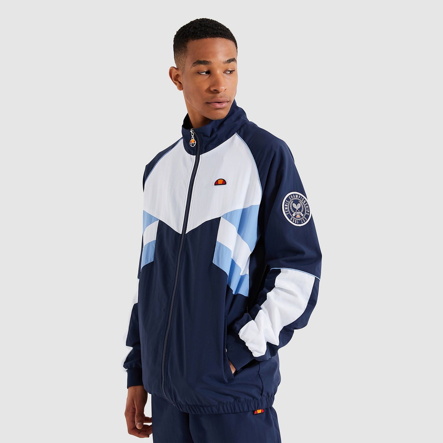 Men s Orey Track Top Navy Ellesse