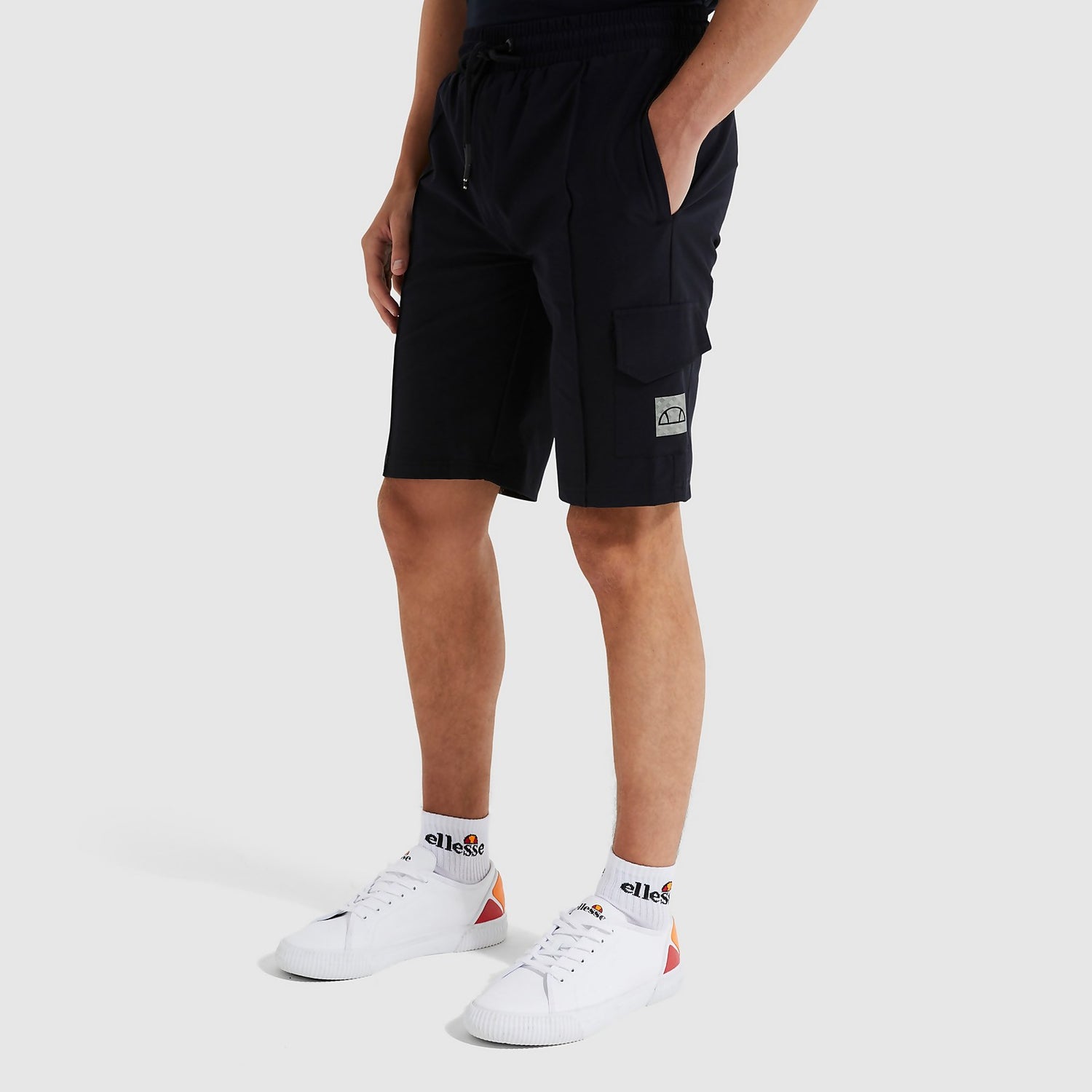 Men s Ciminia Cargo Short Black Ellesse