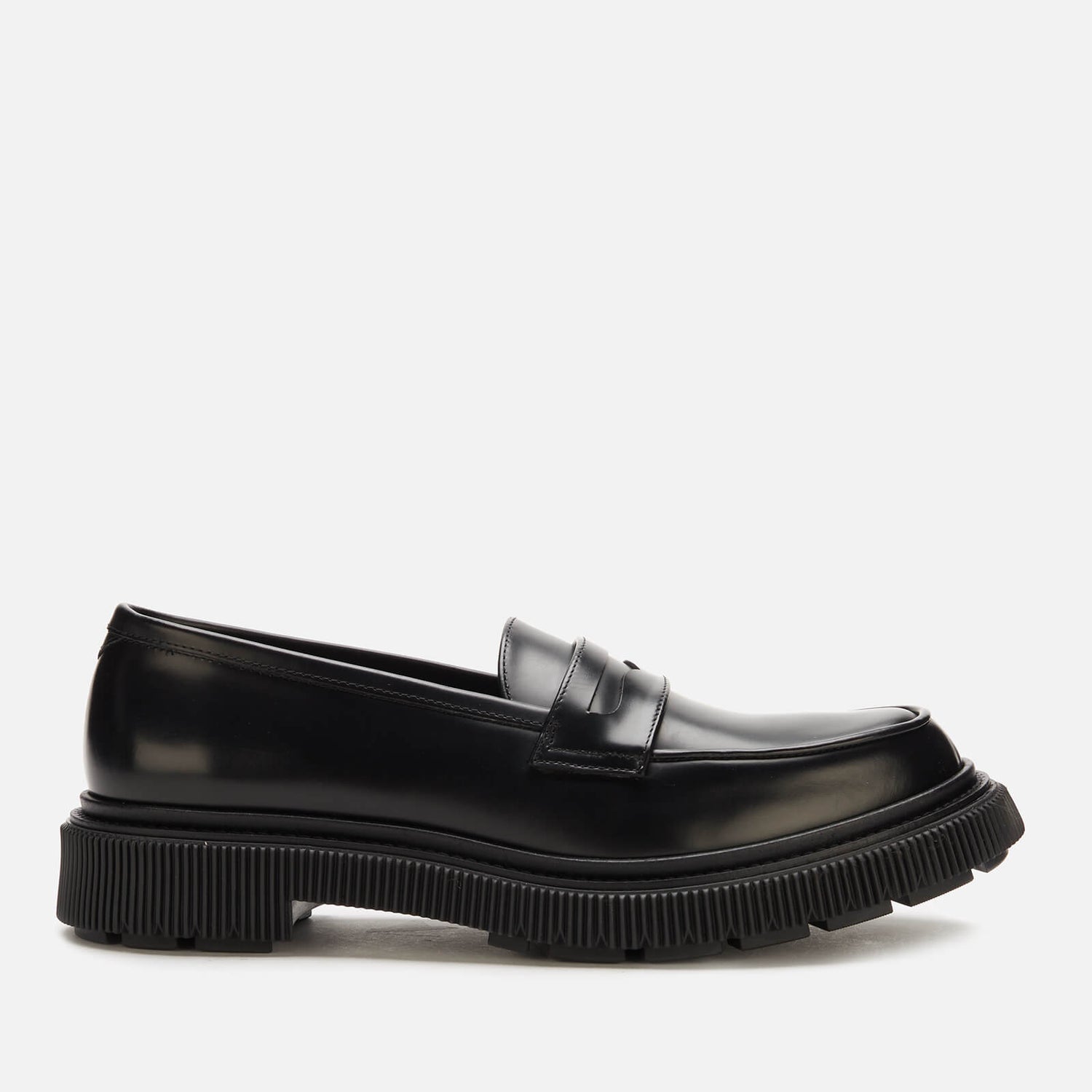 Adieu Men's Type 159 Leather Loafers - Black - UK 7