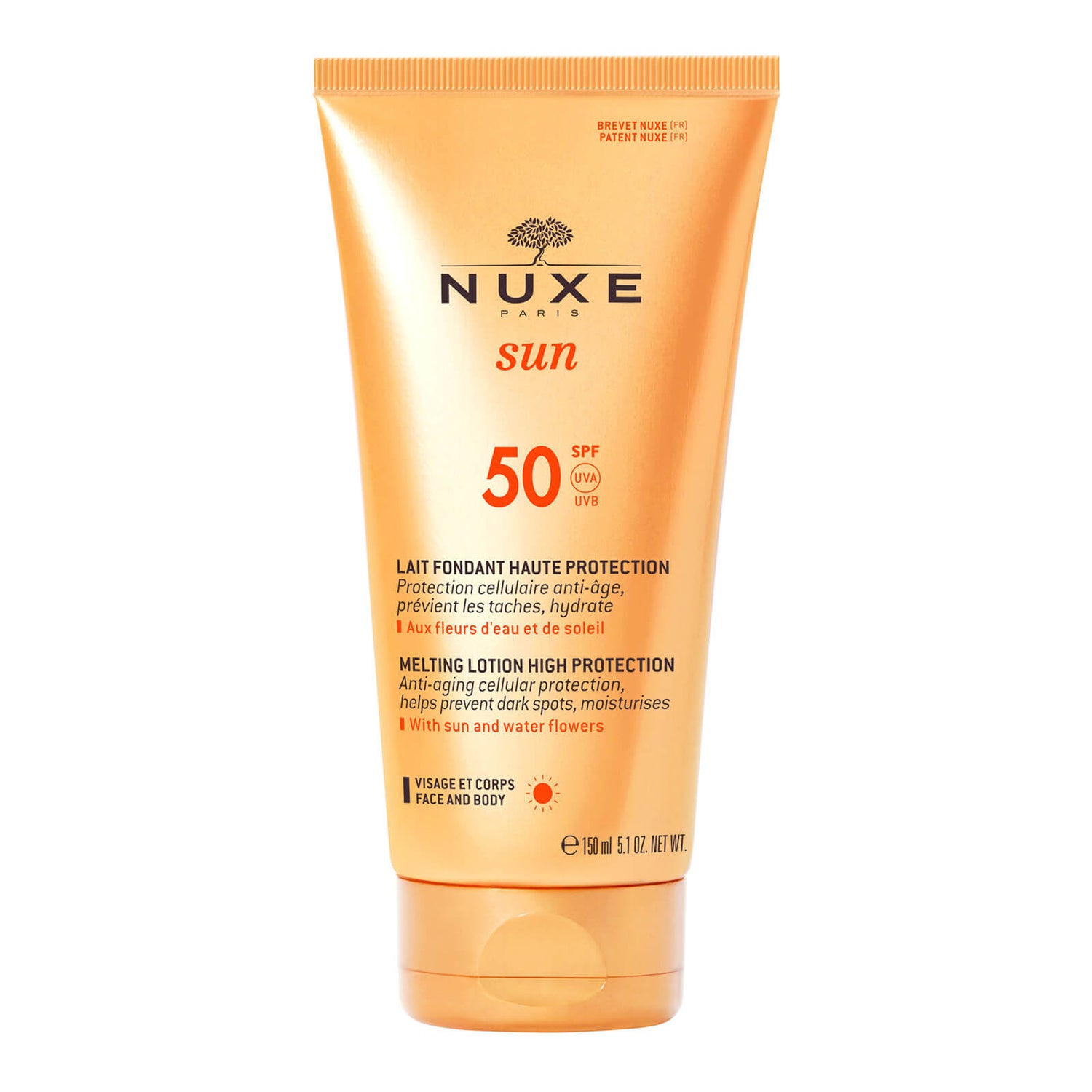 Lait Fondant Haute Protection SPF 50, NUXE Sun 150 ml