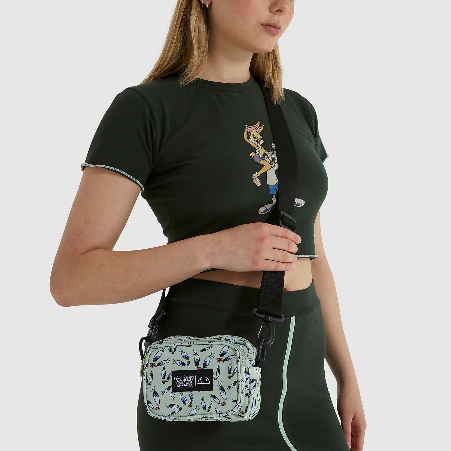 Tweetala Cross Body Bag Light Green Ellesse