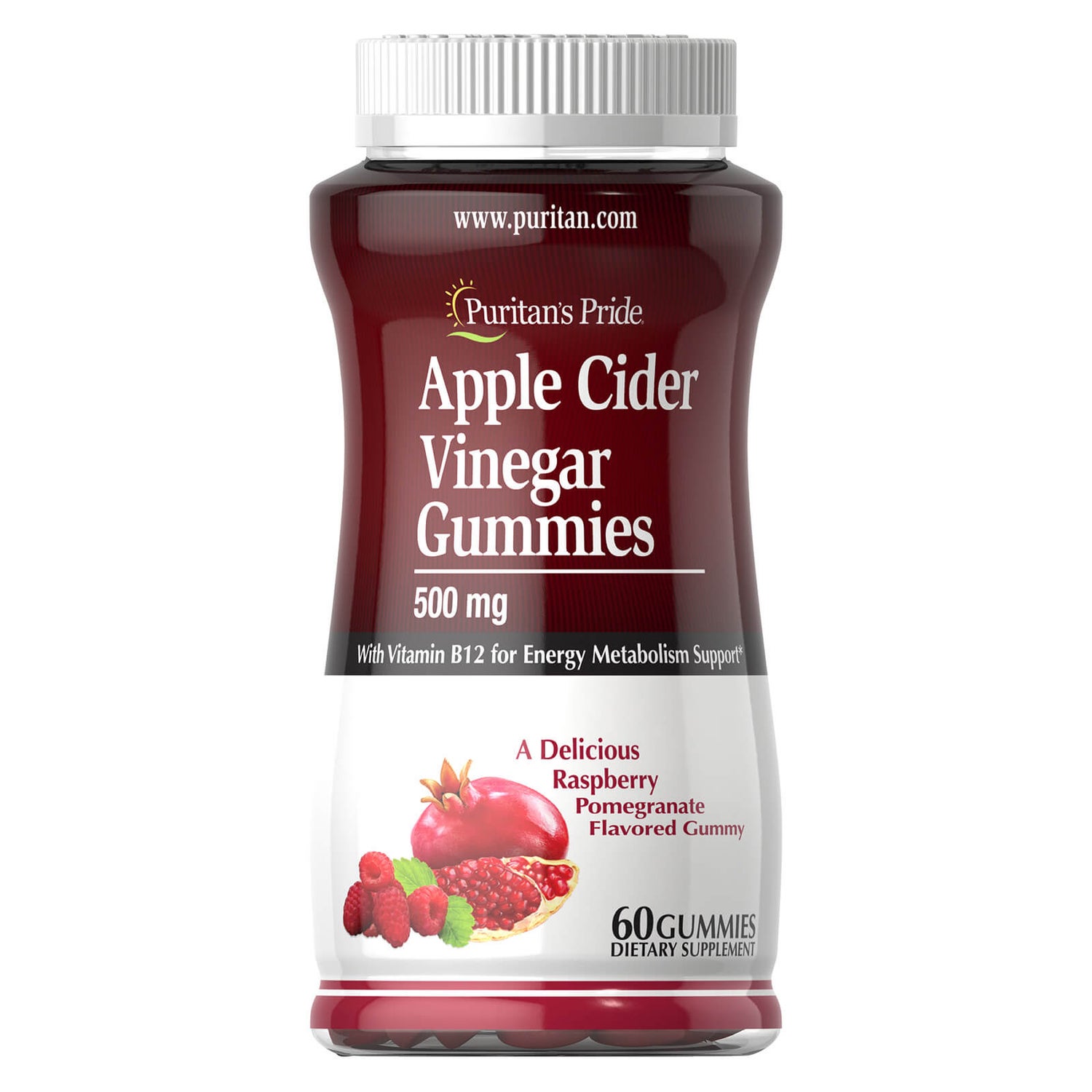 Puritan's Pride Apple Cider Vinegar Gummy - 60 Gummies