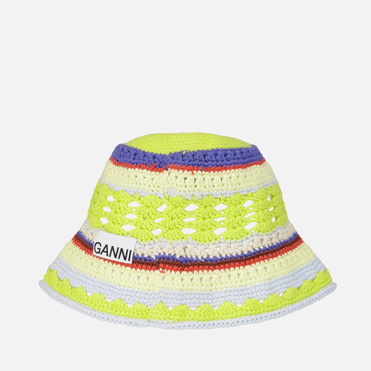 Ganni Women's Crochet Hat - Heather