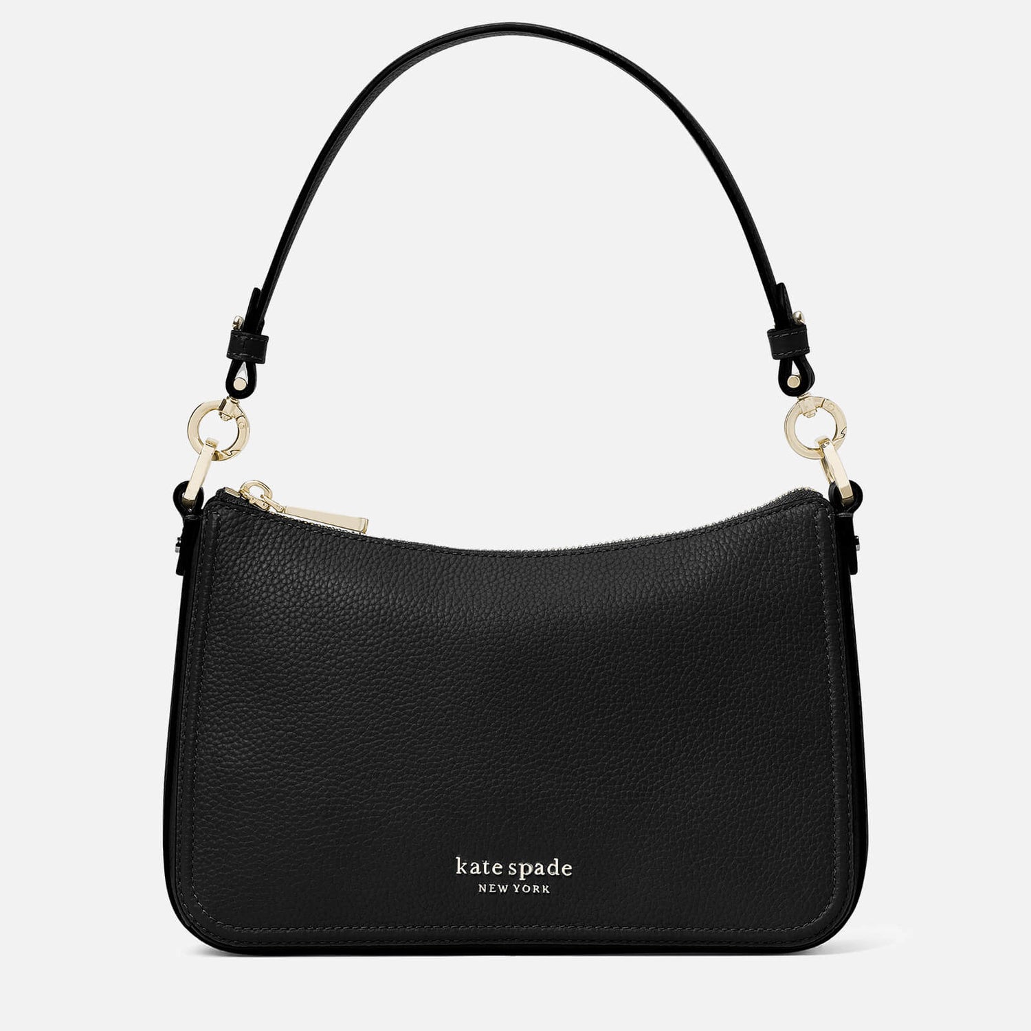 Kate Spade New York Women's New Core Pebble Medium Convertible Cross Body Bag - Black