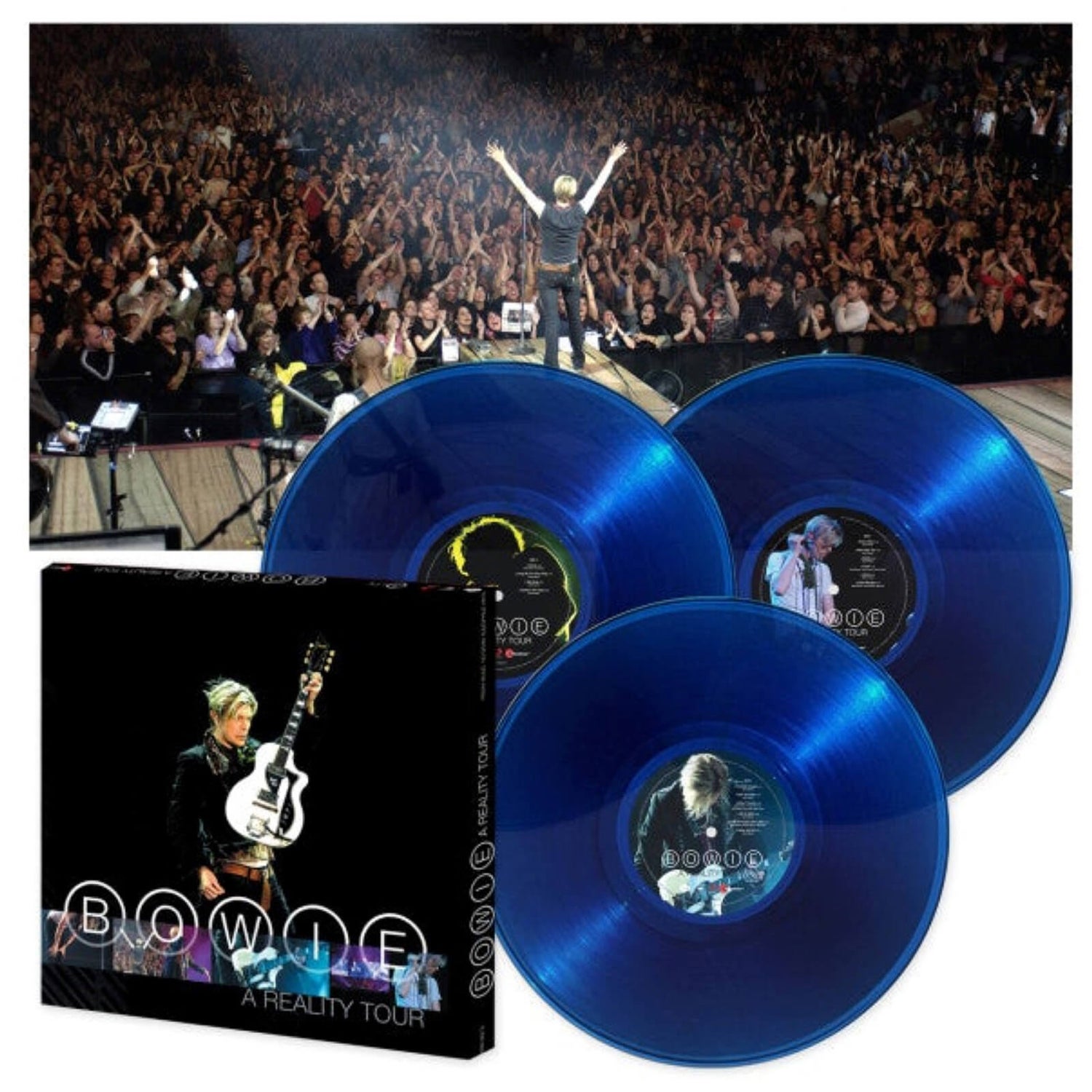 David Bowie - A Reality Tour Vinyl 3LP (Blue)