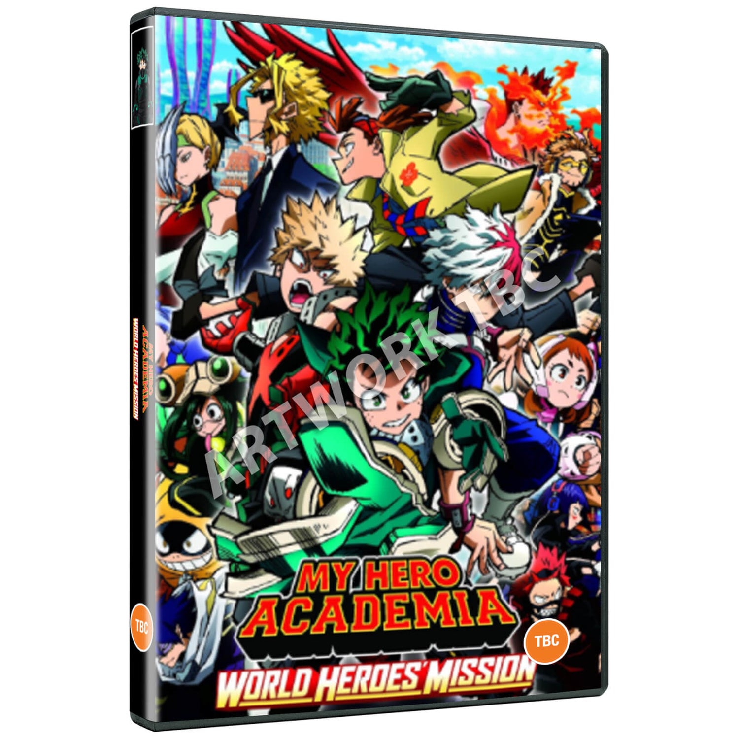 My Hero Academia: World Heroes Mission DVD - Zavvi US