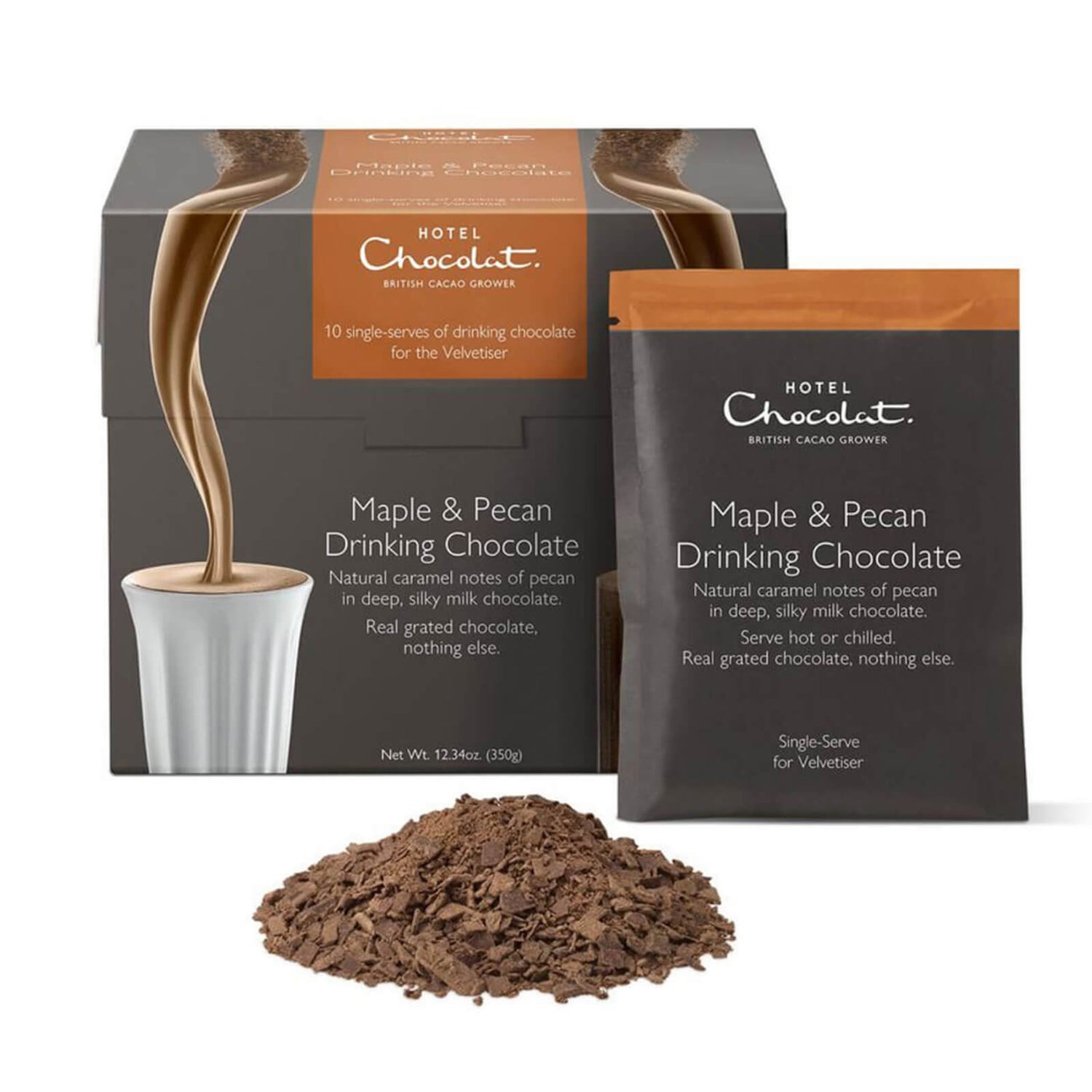 Maple & Pecan Hot Chocolate - Single Serves